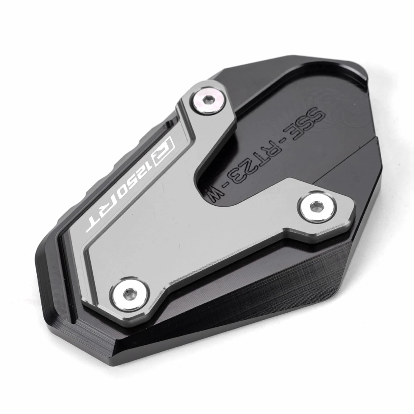 dla R1250RT R 1250 RT R 1250RT 2022 2023 2024 motocykl CNC wspornik podpórki bocznej przedłużenie podpórki akcesoria R1250 RT (szary)