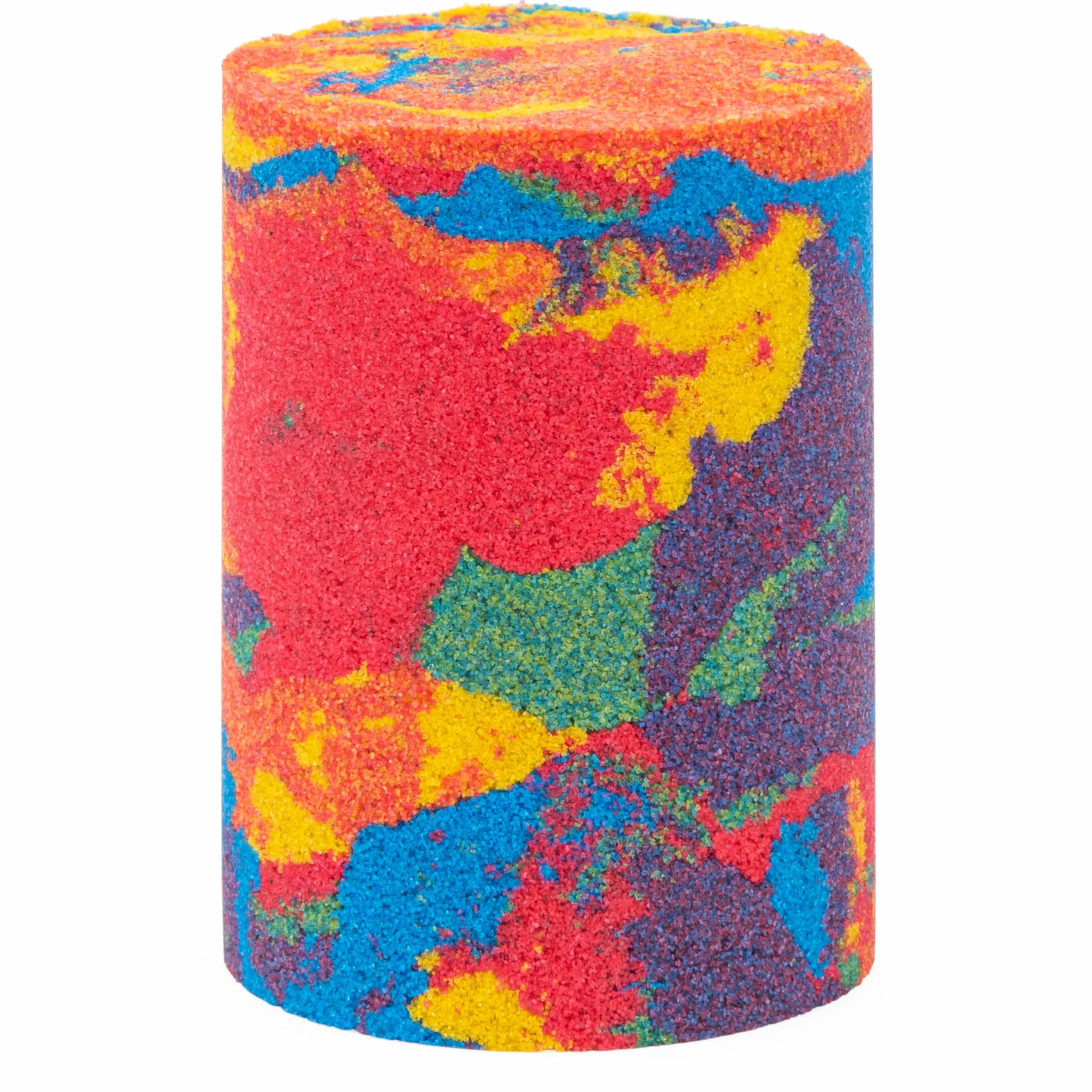 Kinetic Sand, Rainbow Mix Set with 3 Colours of Kinetic Sand (382g) and 6 Tools, for Kids Aged 3 and Up
