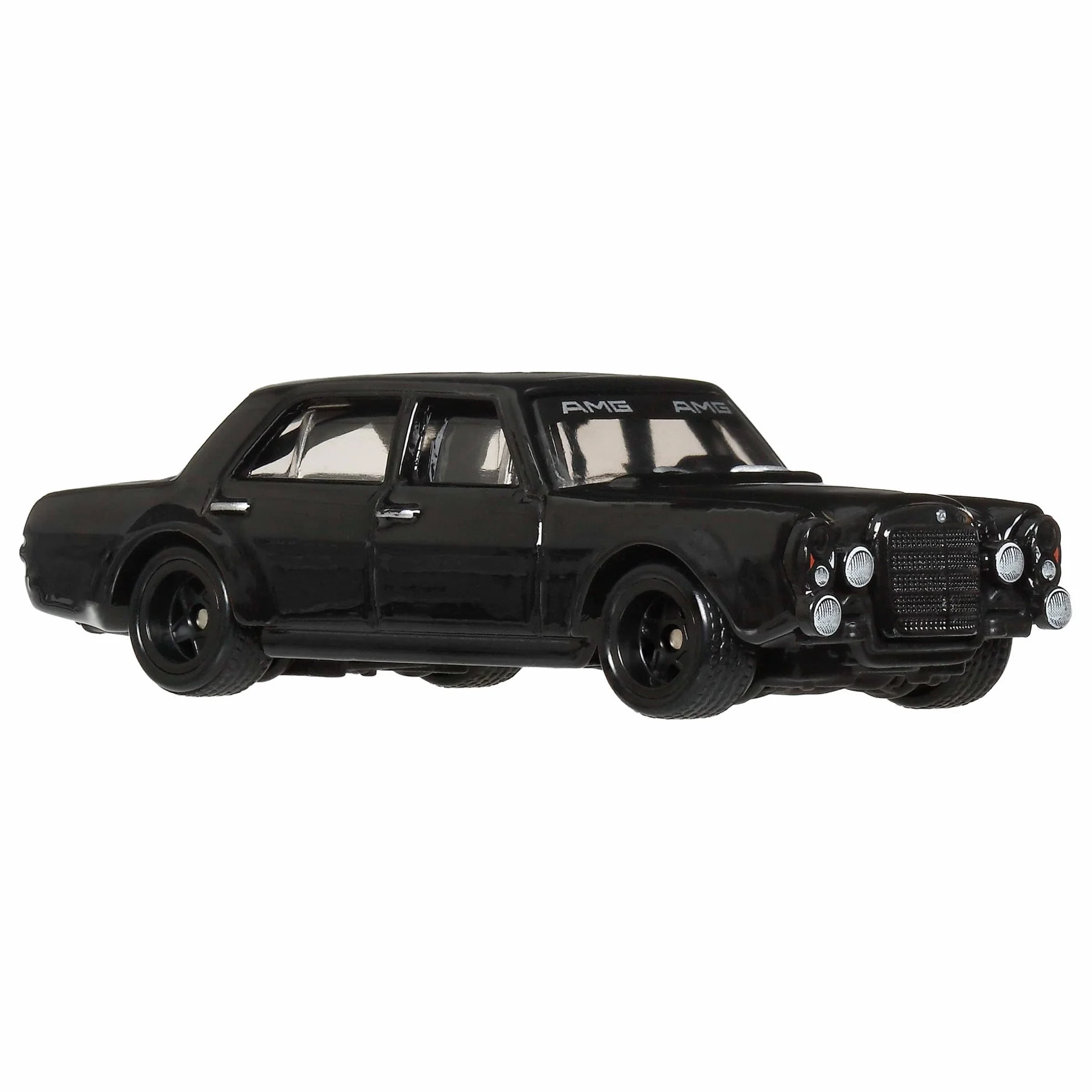 Hot Wheels Premium Car Culture Kultowe auta Samochodzik Mercedes-Benz 300 SEL 6.8 AMG, metalowe auto w skali 1:64, opony Real Riders, samochód zabawka dla dzieci 3+ i kolekcjonerów, JKF20
