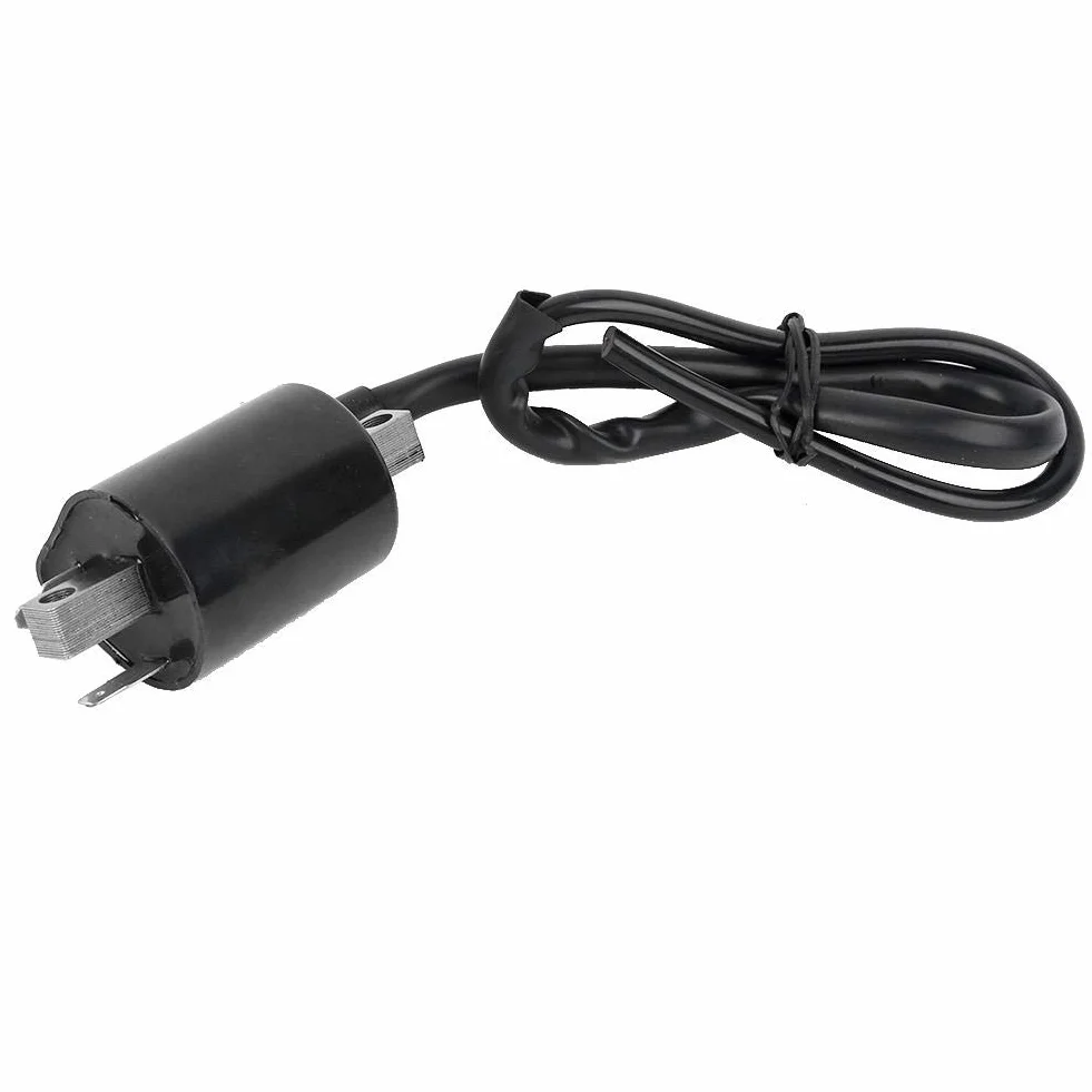 Qiilu Cewka zapłonowa motocykla, cewka zapłonowa akcesoria motocyklowe pasuje do Virago 535 XV535 1987-2000