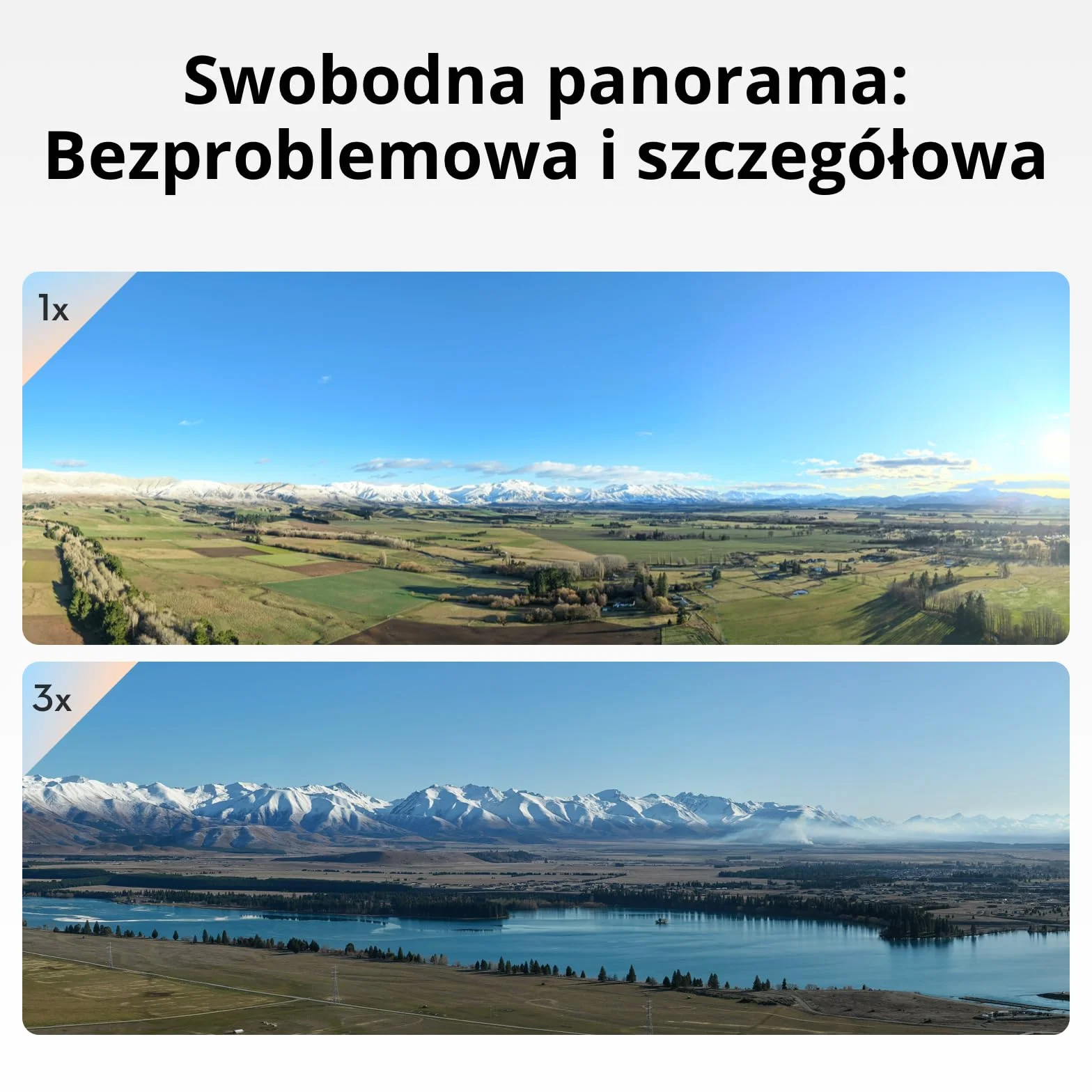 DJI Air 3S (RC-N3), dron z kamerą 4K, dron z dwoma kamerami, z szerokokątna 1-calową CMOS, wideo 4K/60 kl./s HDR z 14 st. rozpiętości tonalnej, 45 min maksymalnego czasu lotu, zasięg transmisji 20 km