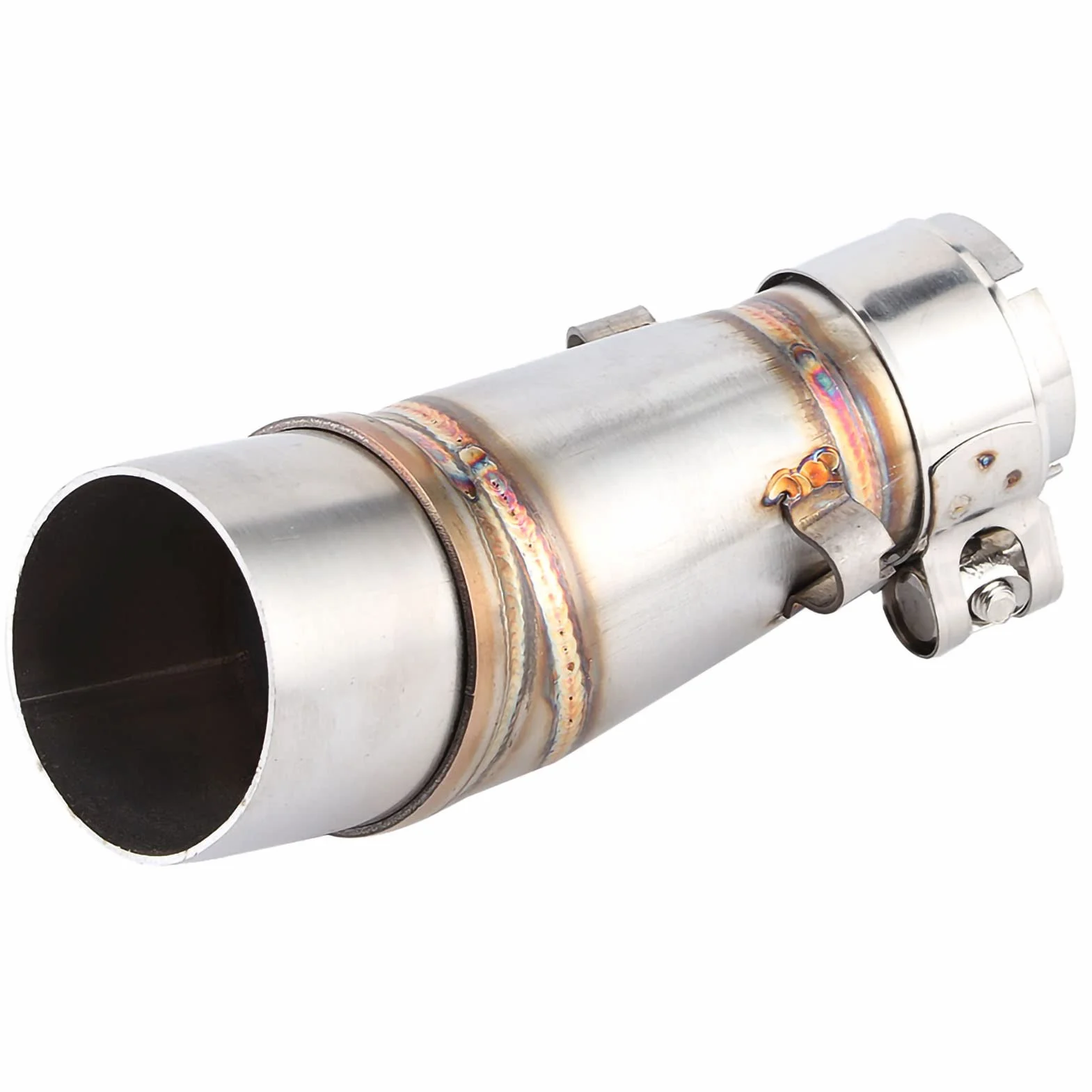 KIMISS Rura łącząca do tłumika motocyklowego for Z250 250 (2013-2016) | Średni łącznik do systemu wydechowego | Kompatybilny z slip-on