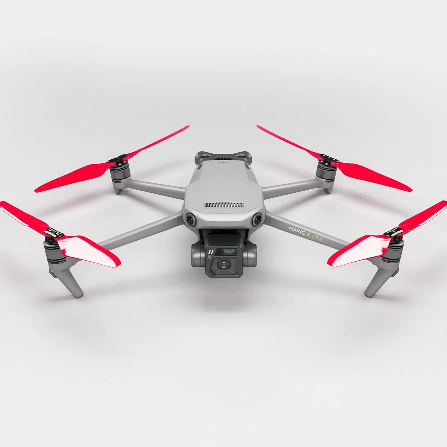 Śmigła Master Airscrew Stealth do DJI Mavic 3 & Mavic 3 Pro/Cine/Enterprise/Classic/3T/3M - Czerwone, 4 sztuki