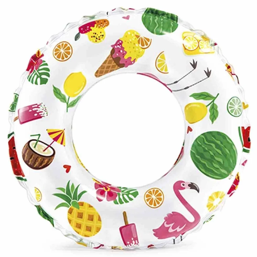 Intex - Rurka do pływania, żywy nadruk, 51 cm (różne wzory)