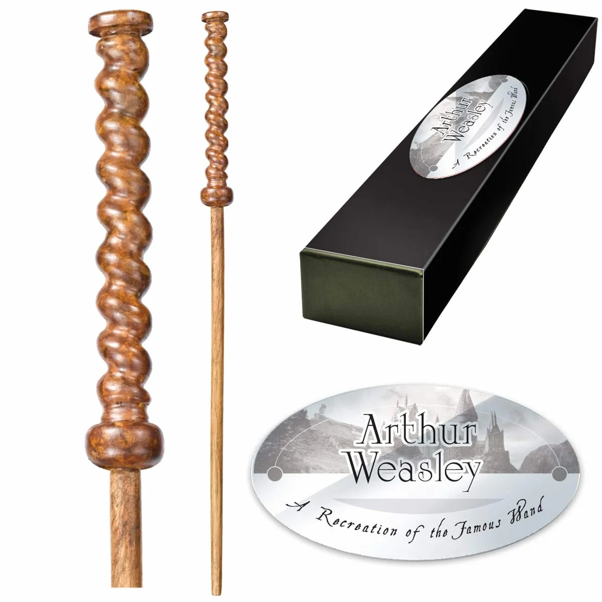 The Noble Collection Arthur Weasley Character czarodziejska różdżka