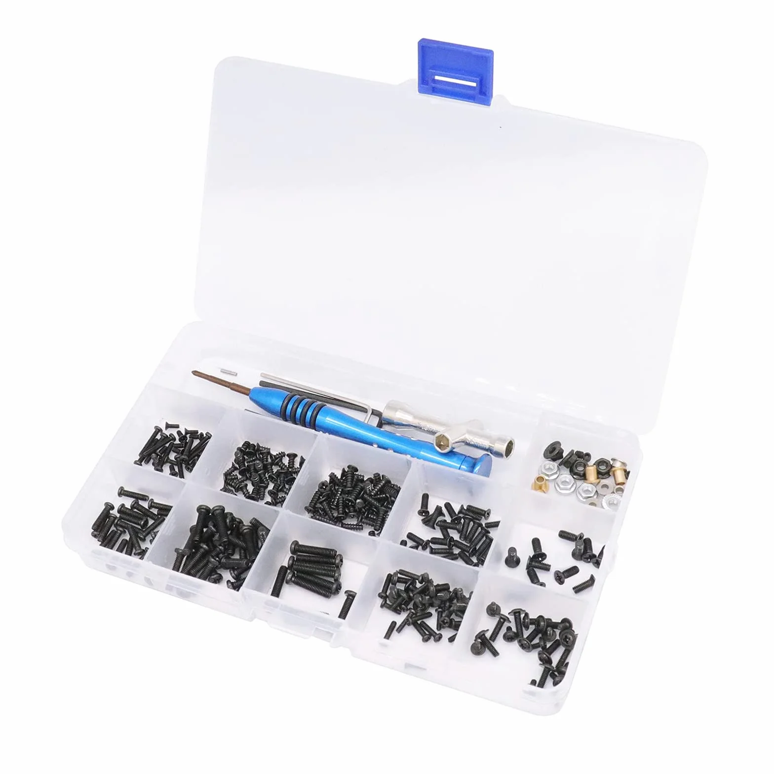 RC Car Screw Kit Rc Car Tool Kit Repair Tool Sworzeń sprzęgła do 1/10 RC Car Crawler Monster Trucks