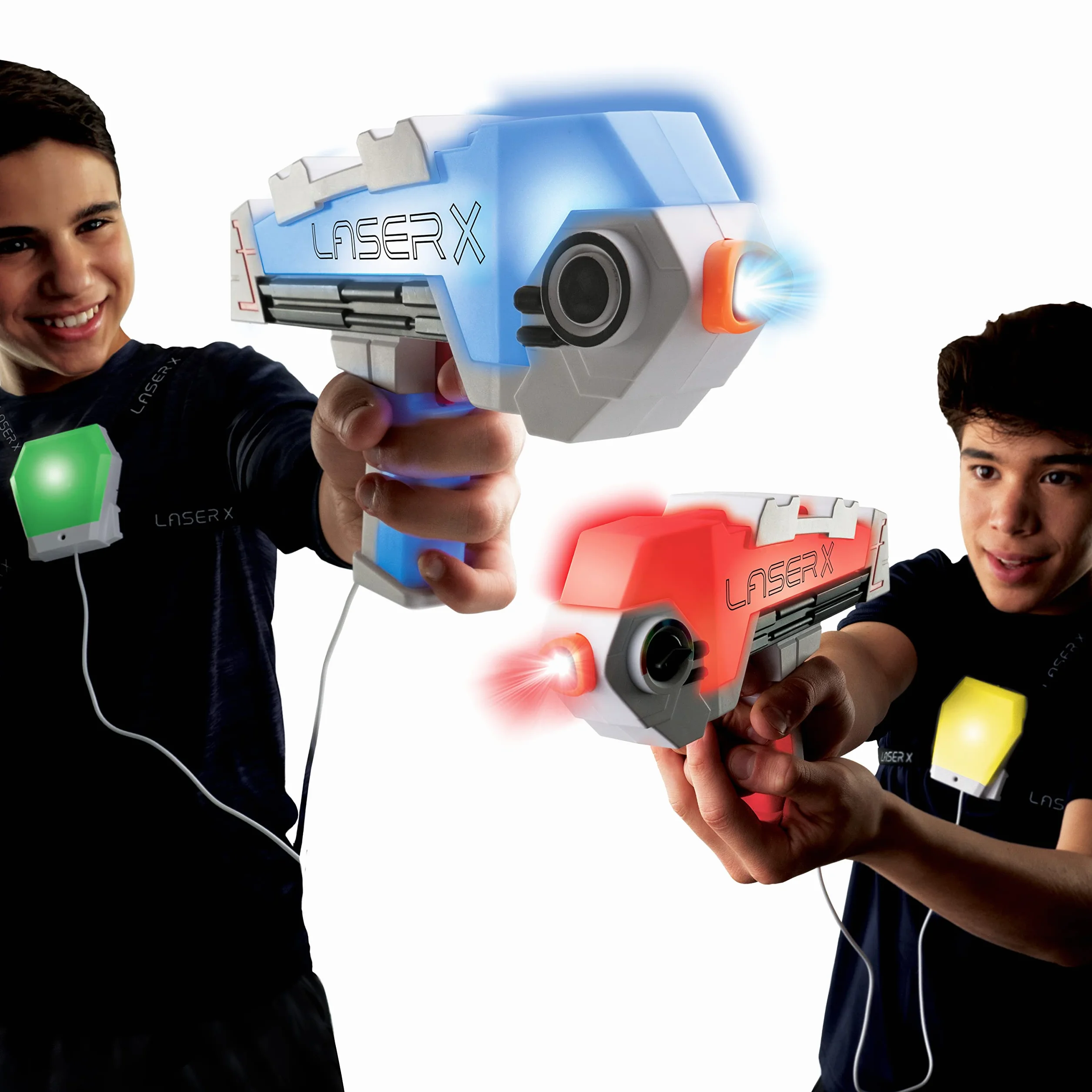 Laser X Revolution Double Blasters, Orange, Medio