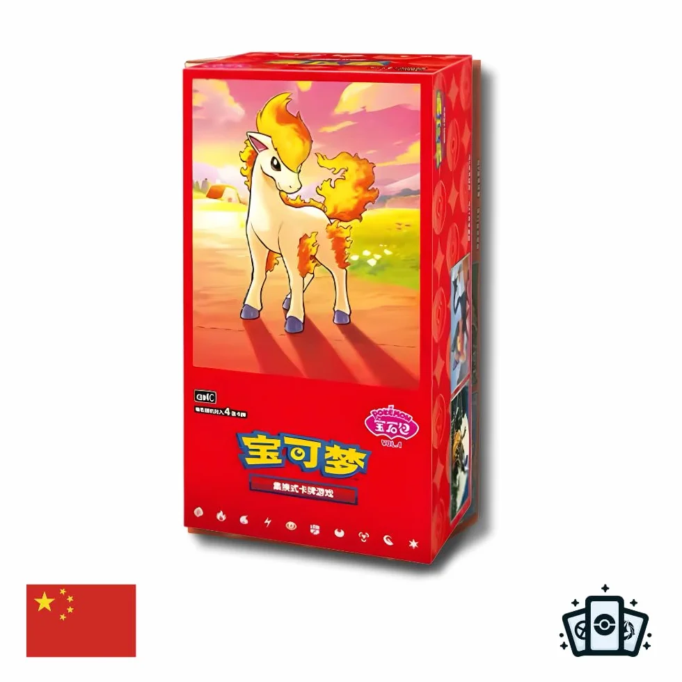 Pokemon Gem Vol. 4 (Tom 4) CBB4C | chiński uproszczony | booster box | dla osób powyżej 15 lat