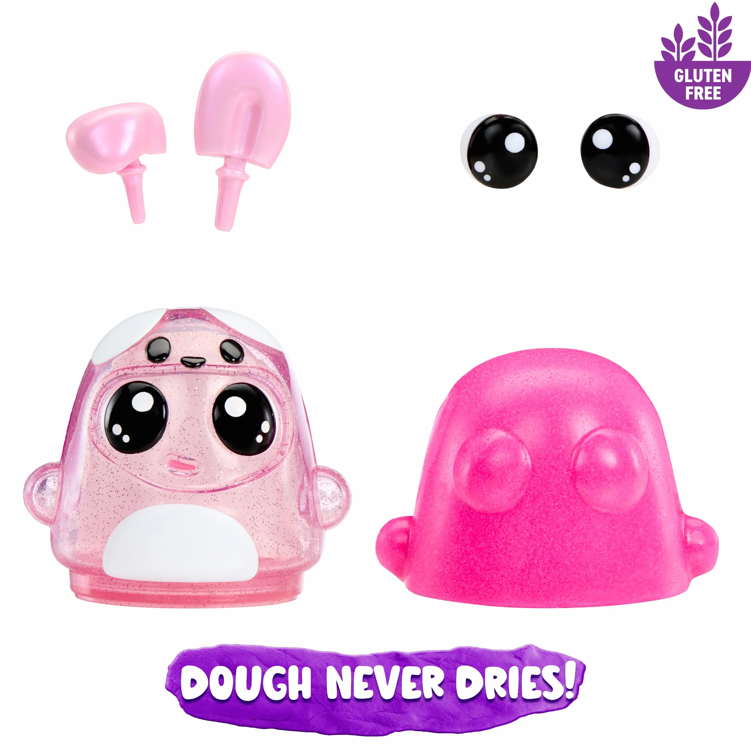 DohKins Bunny Single Pack Character – Zawiera 1 Figurkę DohKins, Zbierz Wszystkie 6 Figurek. Bezglutenowa Masa Plastyczna Nigdy Nie Wysycha. Idealna dla Kolekcjonerów i Dzieci w Wieku 2–5 Lat
