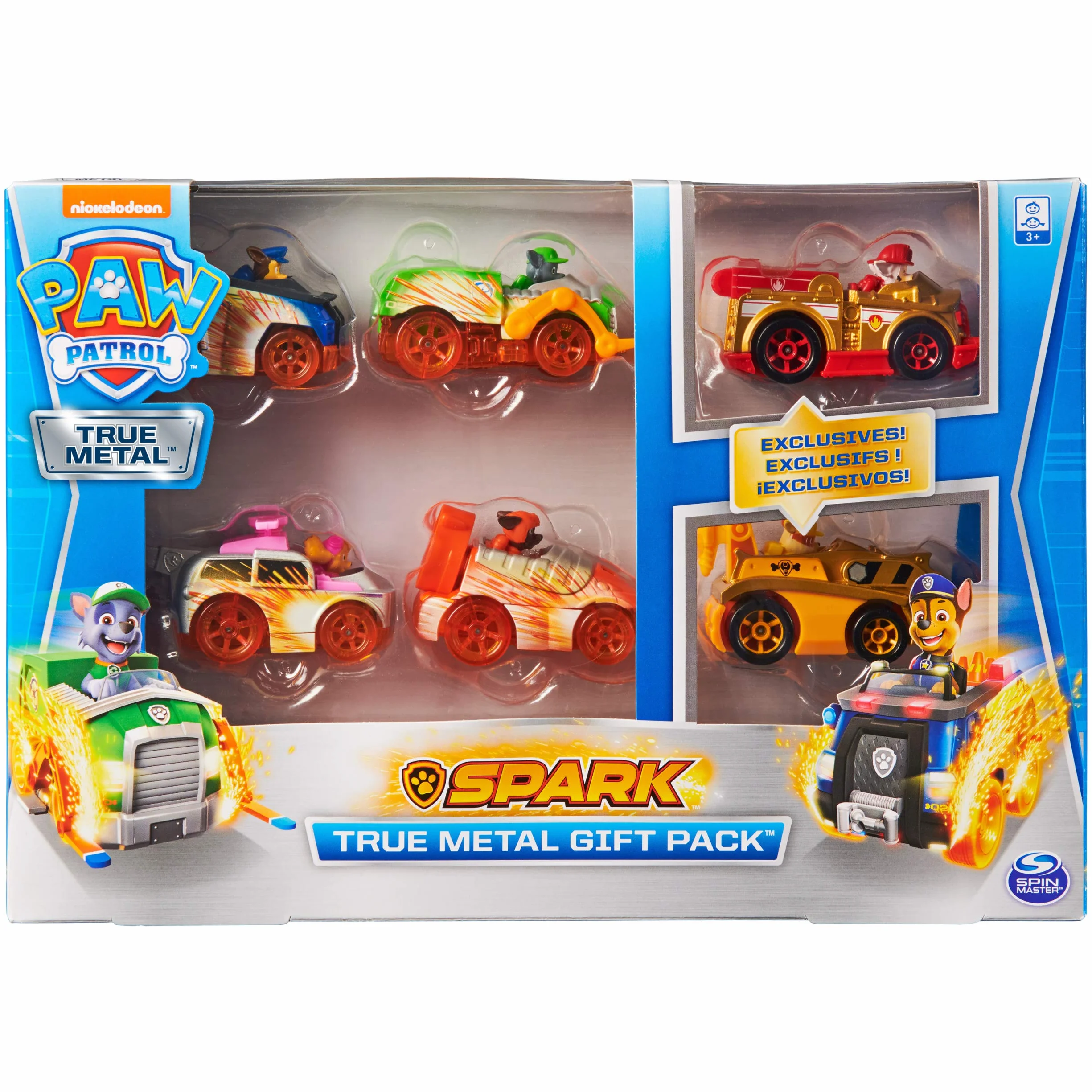 Paw Patrol 6059232 Psi Patrol: Die-Cast Multipak,5.0 Liczyć