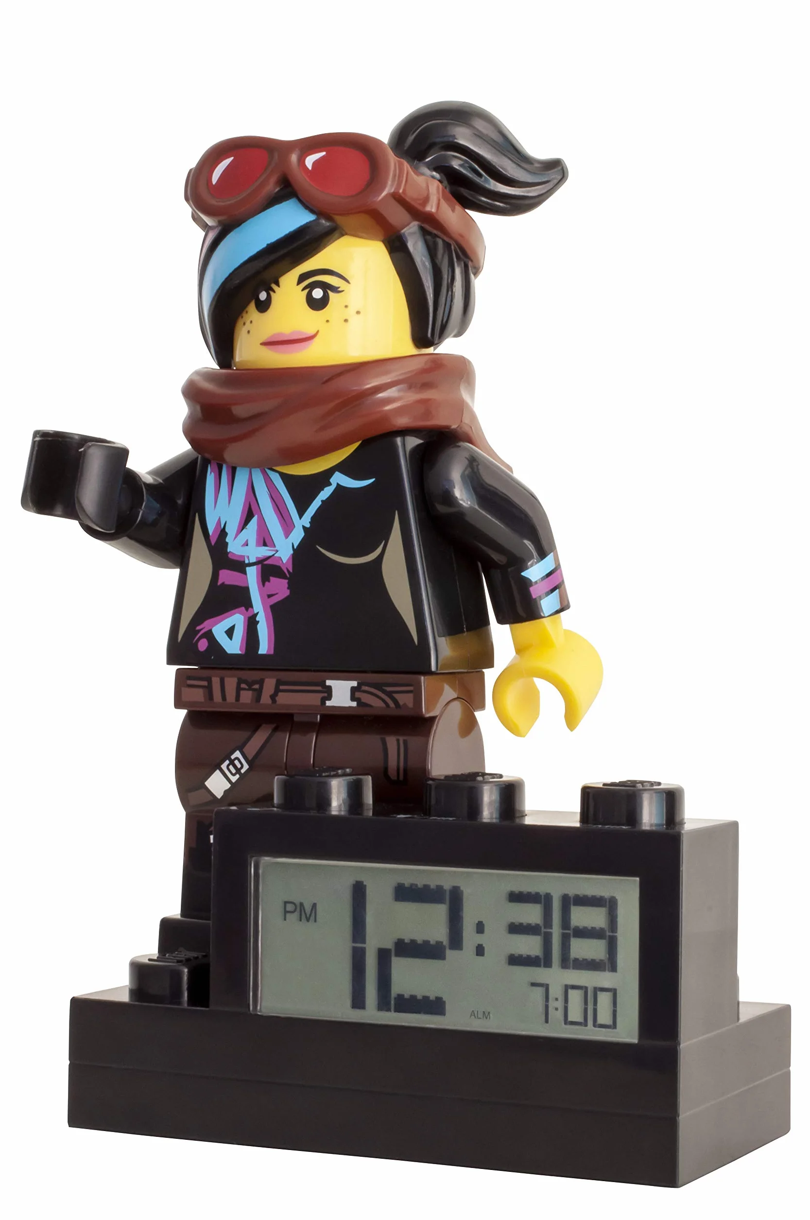 LEGO Film 2 9003974 Wyldstyle dziecięcy miniaturowy budzik