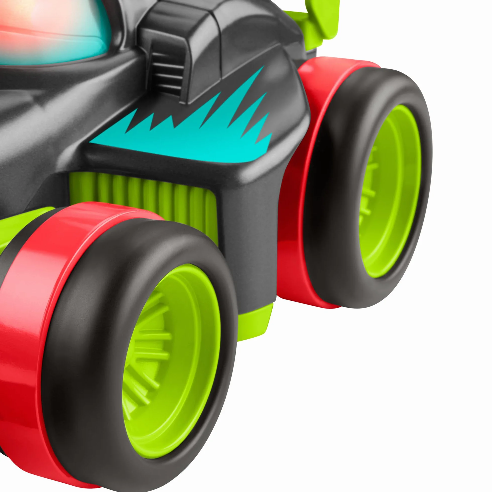 Fisher-Price MY Easy RC Zdalnie sterowany samochód Zielono-niebiesko-czerwony o 2 prędkościach dla dzieci od 3 roku życia, HYH28