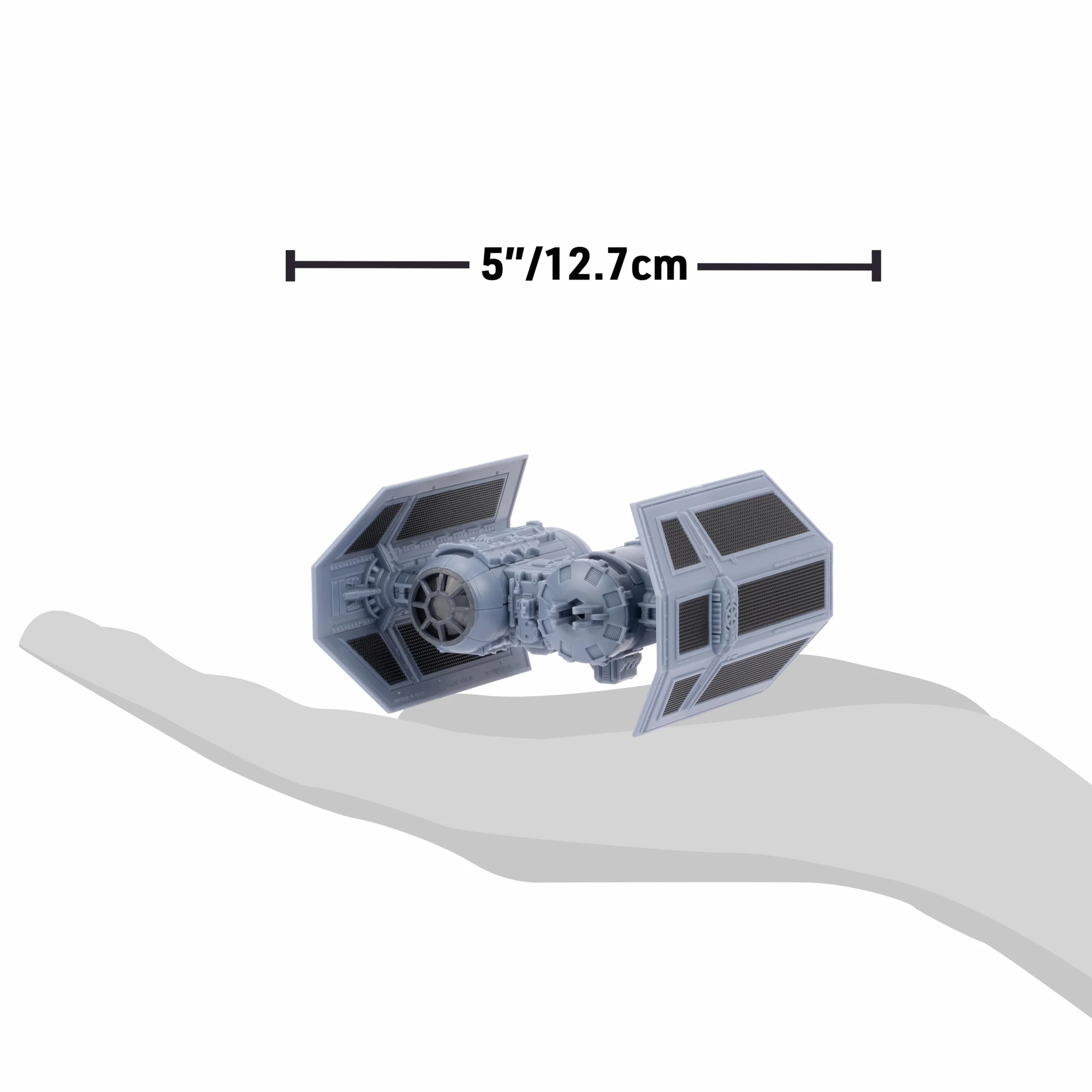 STAR WARS Micro Galaxy Squadron TIE Bomber (edycja Armada) – 5-calowy pojazd z dwoma kokpitami, zatoką bombową i akcesorium do mikrofigurek 2 cm