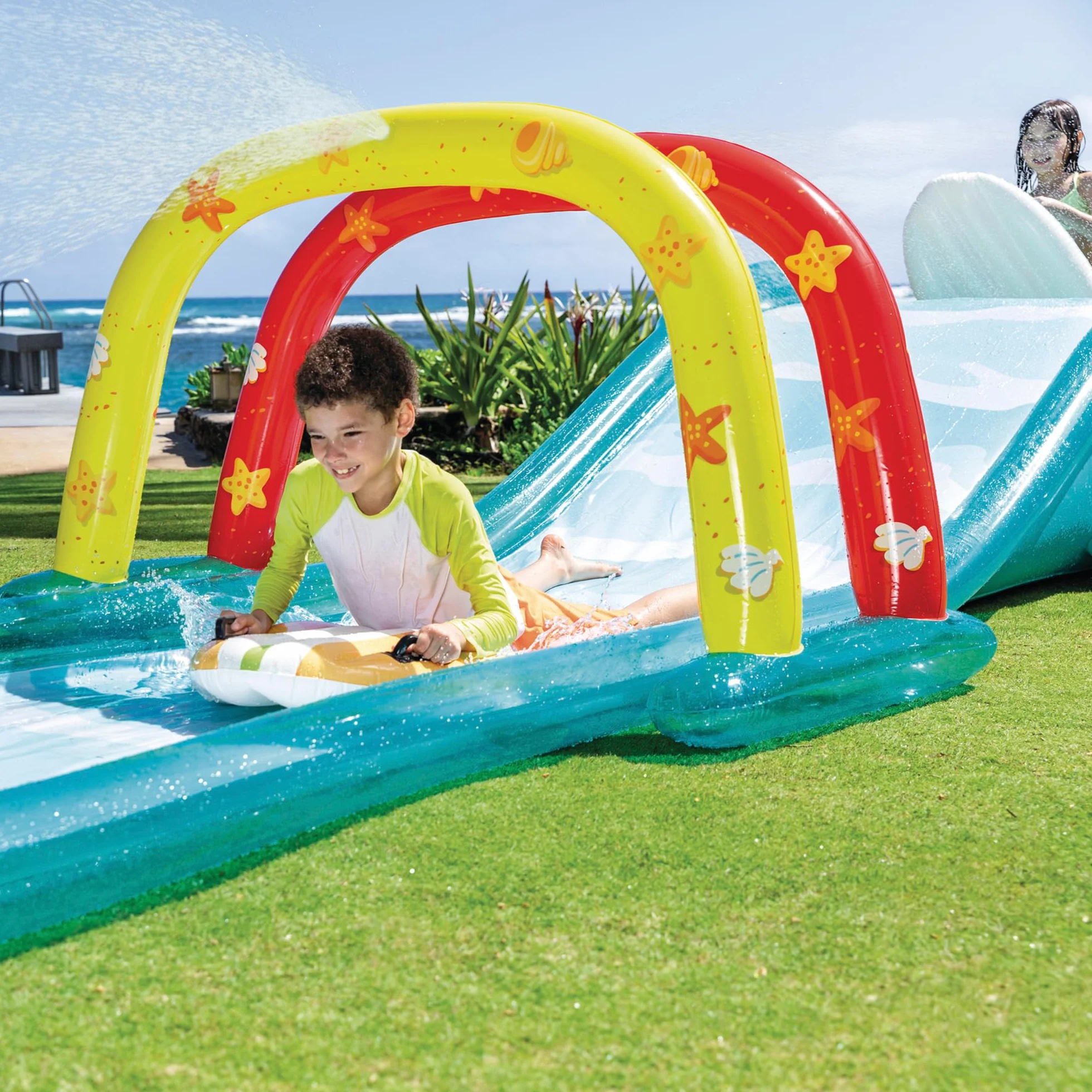 Intex Surfing Fun Slide, Inflated Size: 5.61m x 1.37m x 99cm (56167NP)