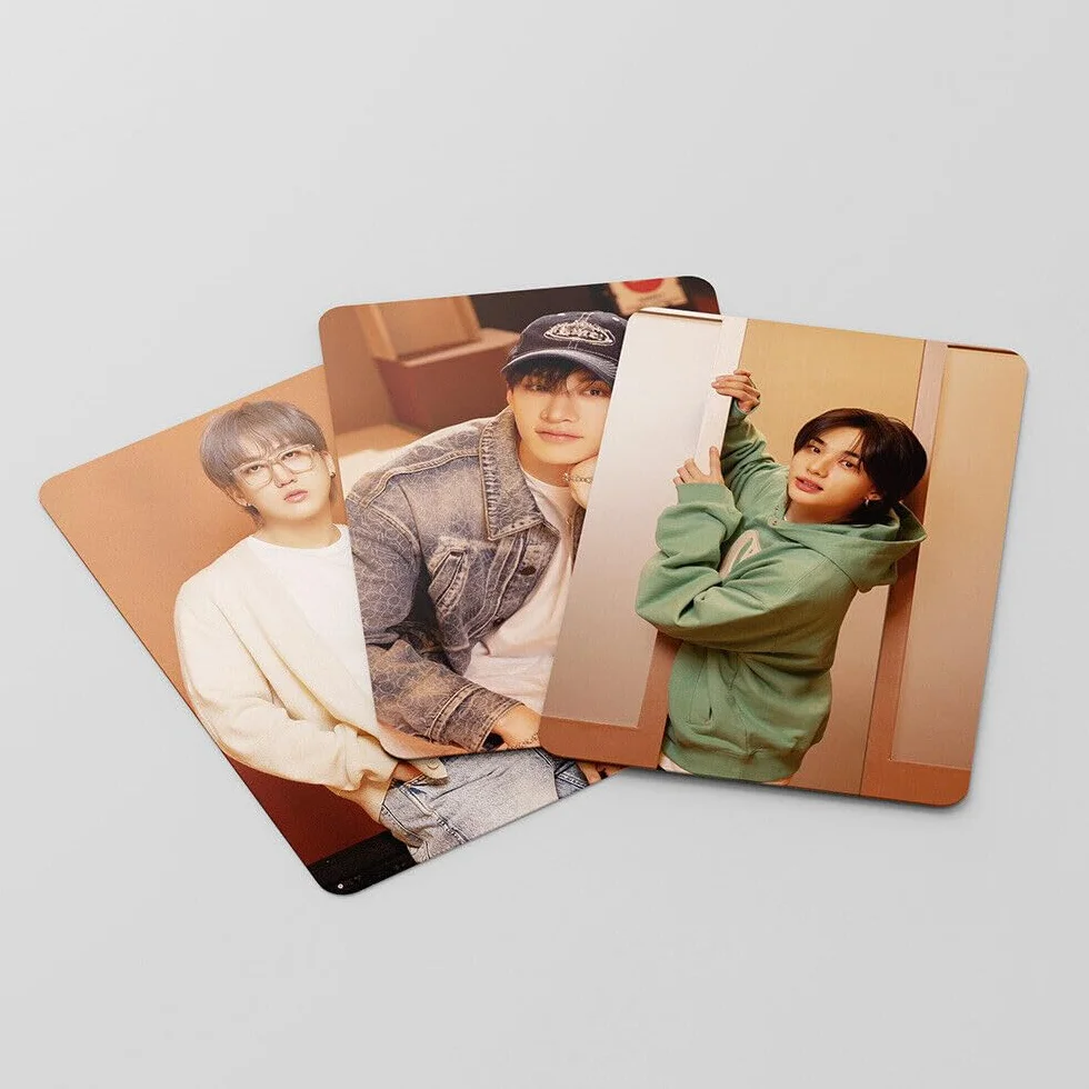 Stray Kids Lomo kartki 54 szt., Kpop Stray Kids Photocard, Lomo Cards, Stray Kids Giant Nowy Album Card Stray Kids Karty Kpop StrayKids fotokartki