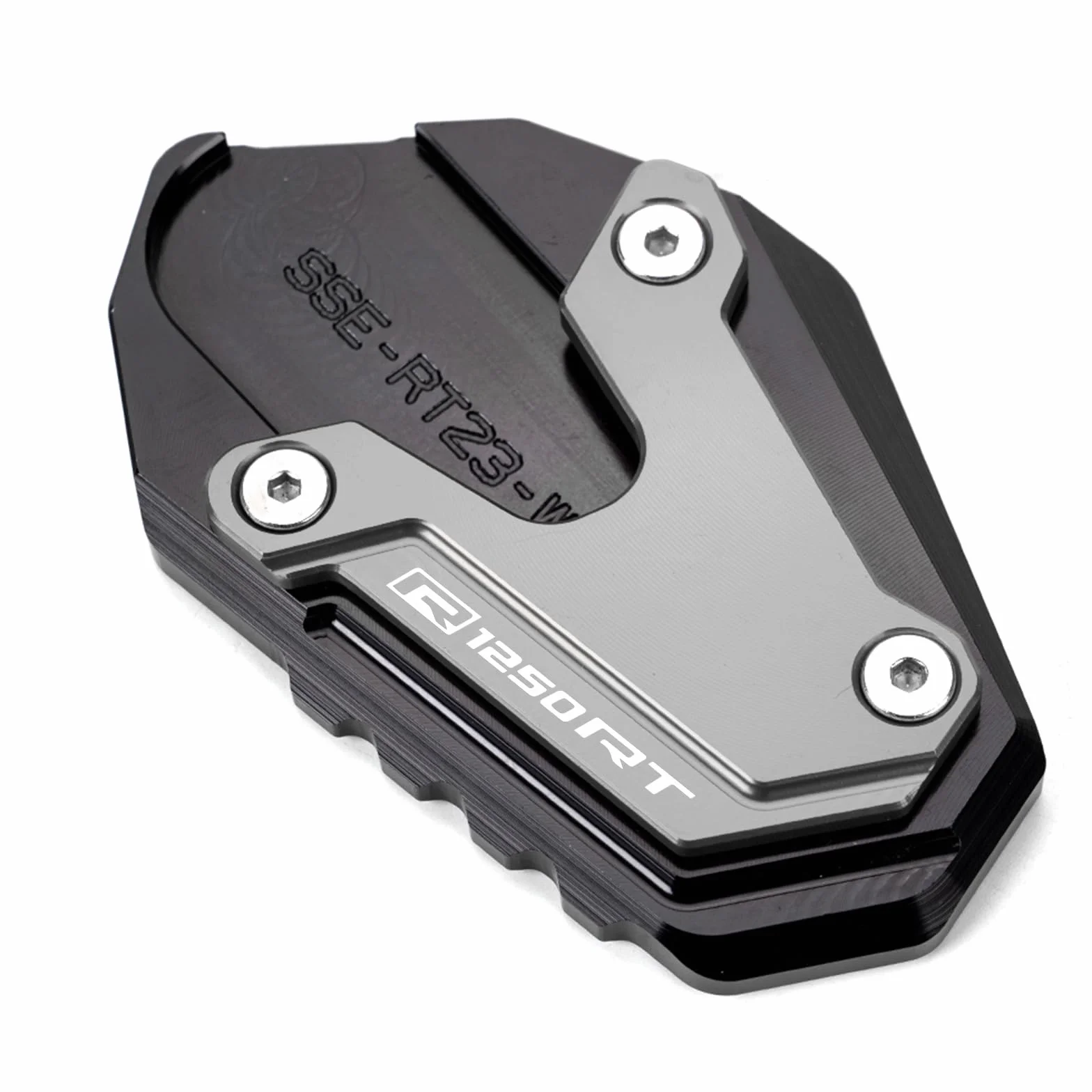 dla R1250RT R 1250 RT R 1250RT 2022 2023 2024 motocykl CNC wspornik podpórki bocznej przedłużenie podpórki akcesoria R1250 RT (szary)
