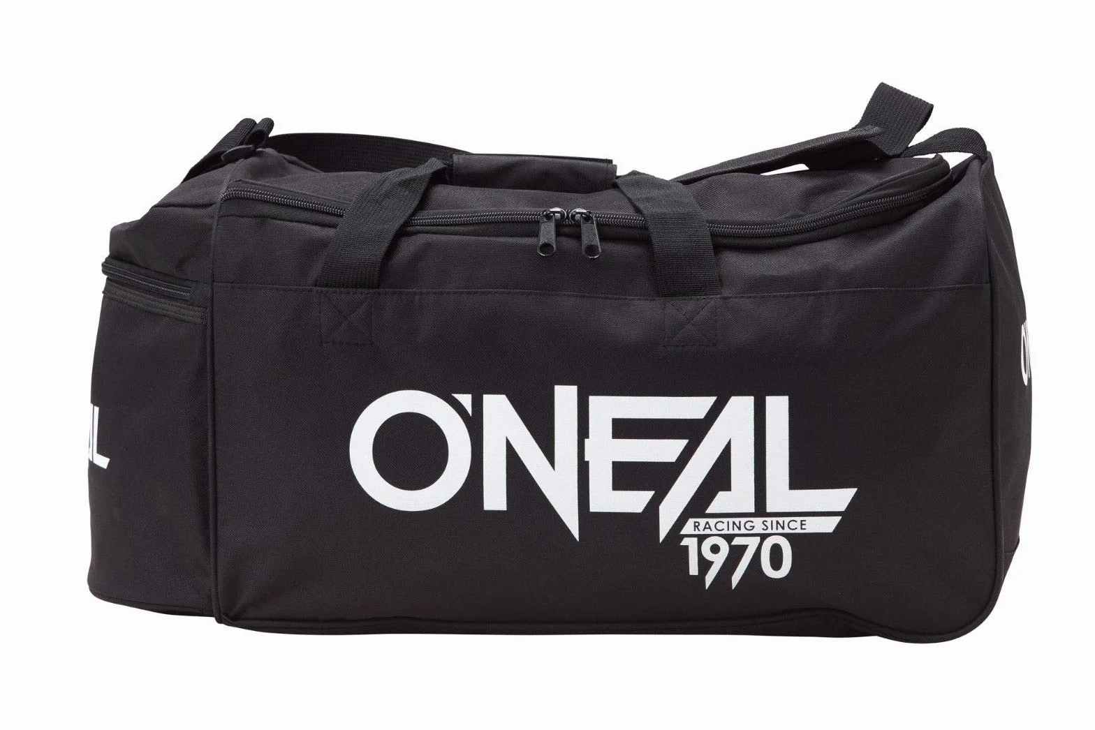 O'NEAL | Akcesoria | Motocross Enduro Motorcycle | Wytrzymały poliester 600D, wyściełany pasek na ramię, wytrzymałe zamki błyskawiczne | O'NEAL TX 2000 Gear Bag | Czarna | 56 x 23 x 28 cm