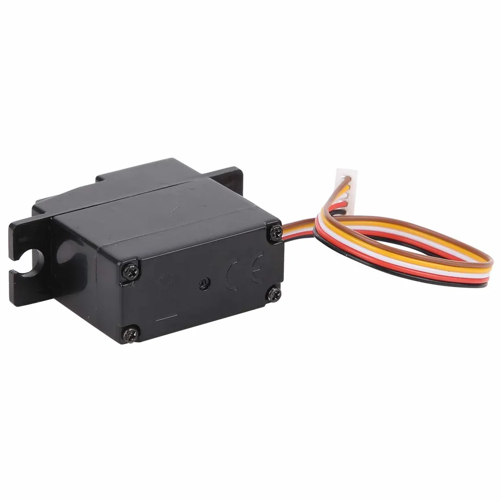 VGEBY Rc Servo, Rc Servo Motor High Torquer Servo metalowa przekładnia Upgrade części zamienne akcesoria pasują do A949/A959 1/18 Rc Car Wltoys 144001 Servo