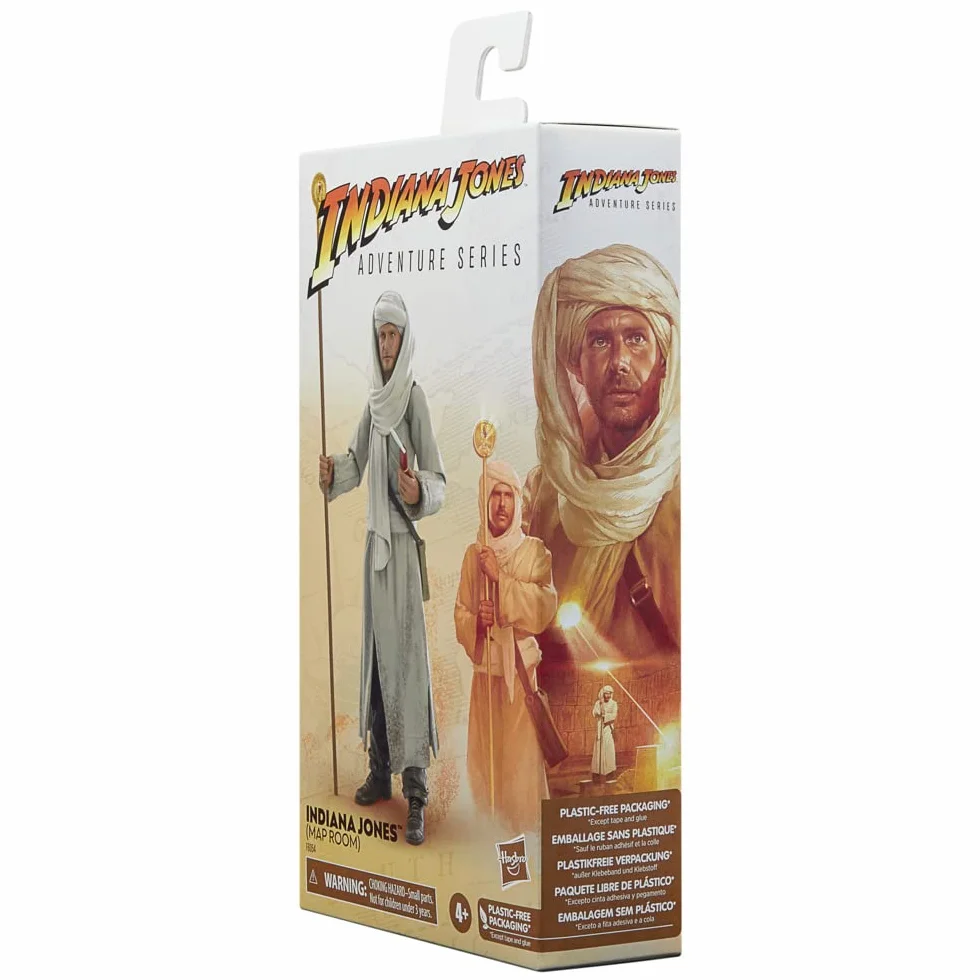 Merchandising Indiana Jones: Hasbro - Adventure Series - Indiana Jones (Stanza Della Mappa)