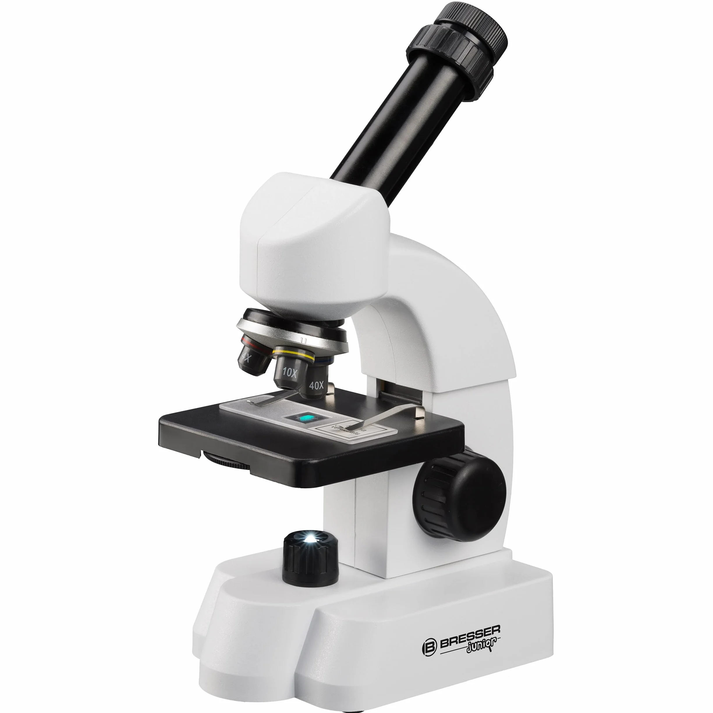Bresser Mikroskop Junior z powiekszeniem 40× do 640 razy