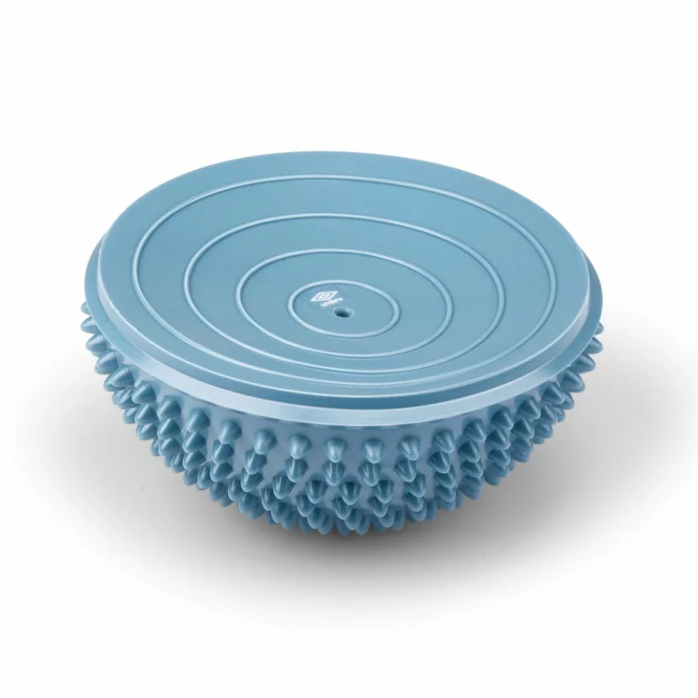 Umbro Balance Pad – 2 sztuki – średnica 16 x 8 cm – do 150 kg – piłka z jeżem – poduszka do balansowania – niebieska