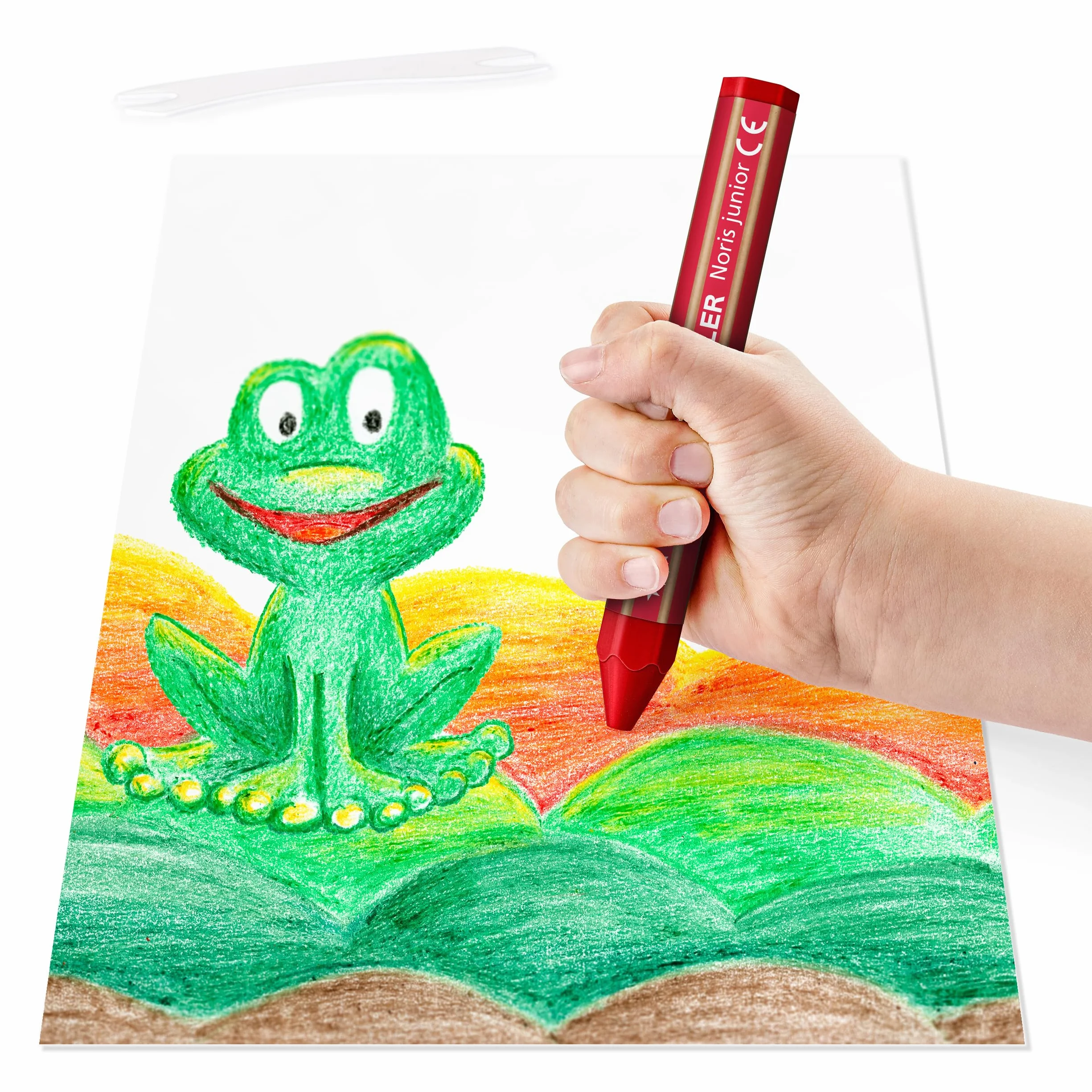 Staedtler Noris Junior 224 C12 ST Kredki, Wielokolorowy, 12 Sztuk