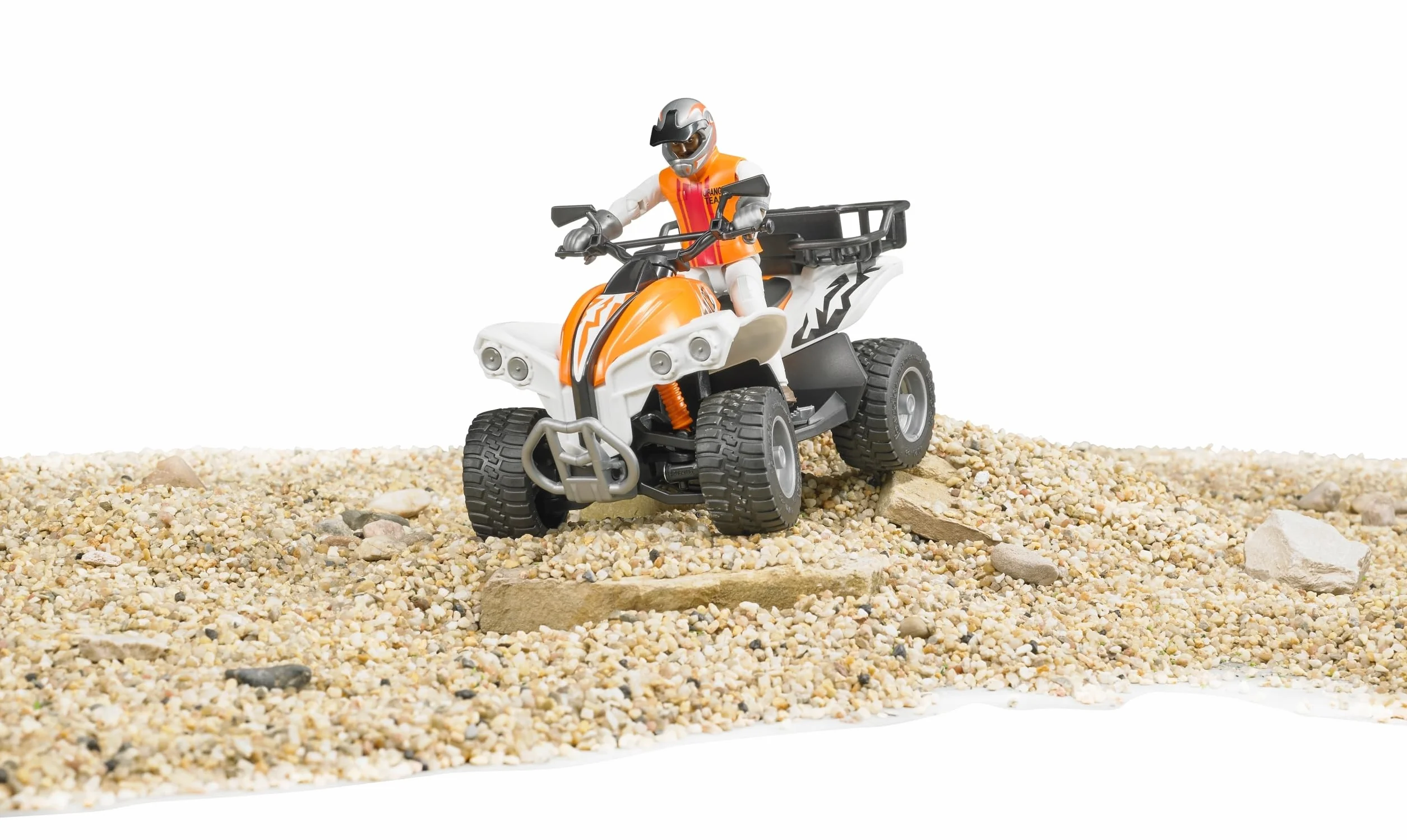 bruder 63000 - Quad z kierowcą, figurka, pojazd, pojazd terenowy