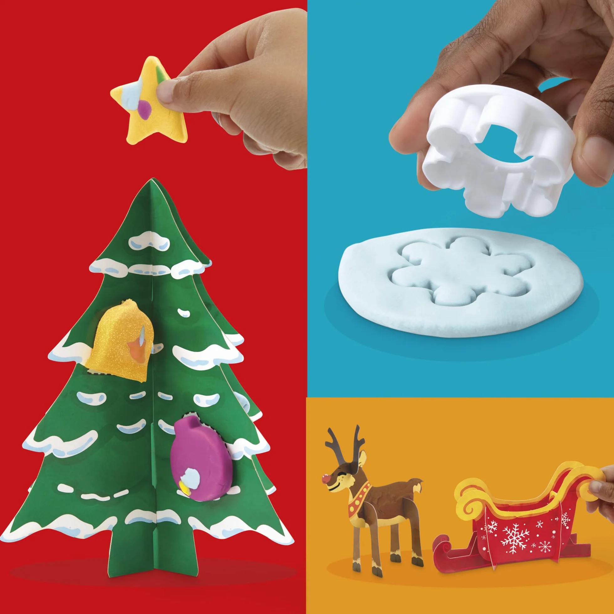 Świąteczny kalendarz adwentowy Play-Doh dla dzieci
