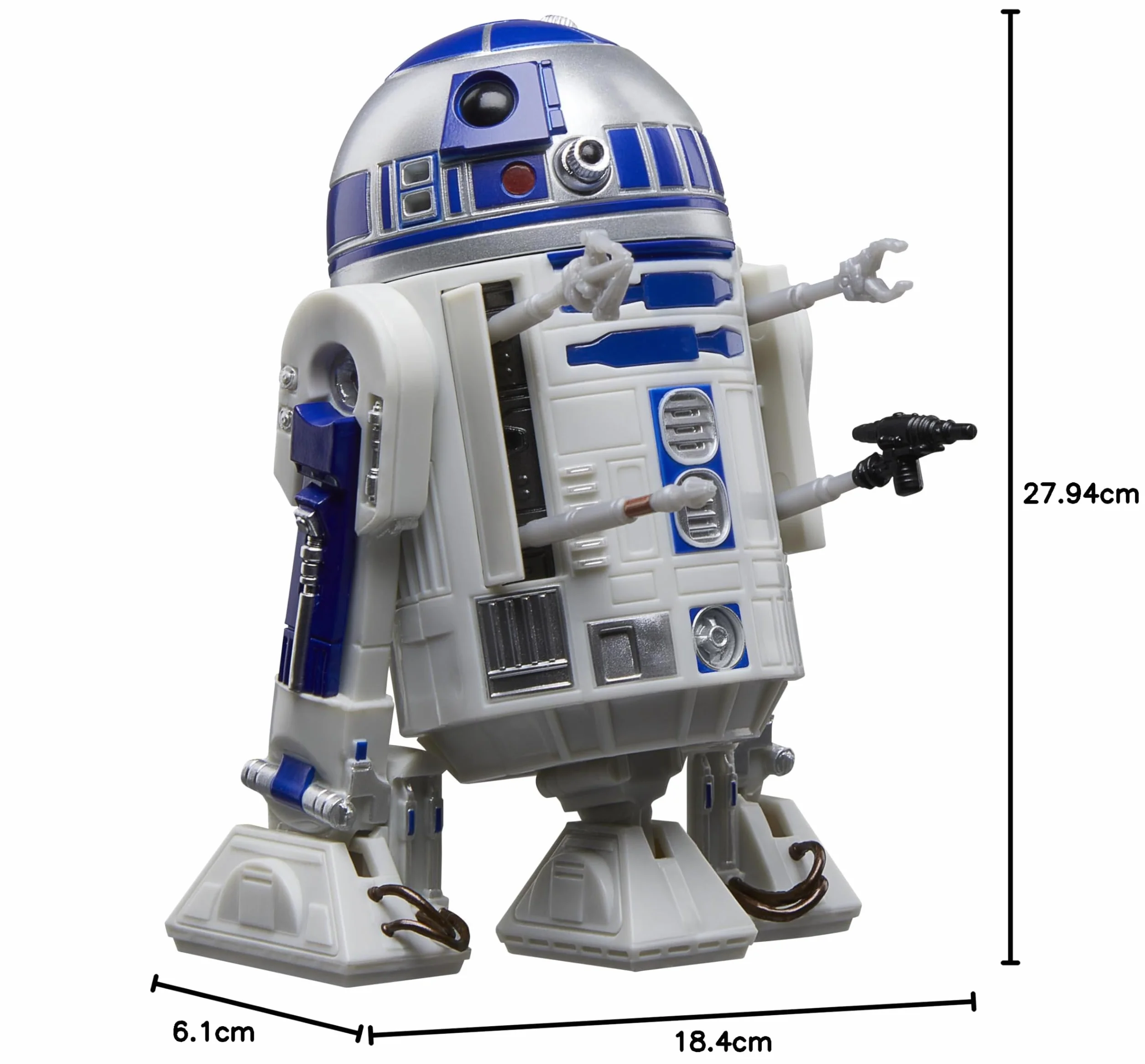 Hasbro Star Wars R2-D2 z Kolekcji Star Wars The Black Series, 15-Centymetrowa Figurka Kolekcjonerska na 20 Rocznicę Filmu Gwiezdne Wojny: Zemsta Sithów