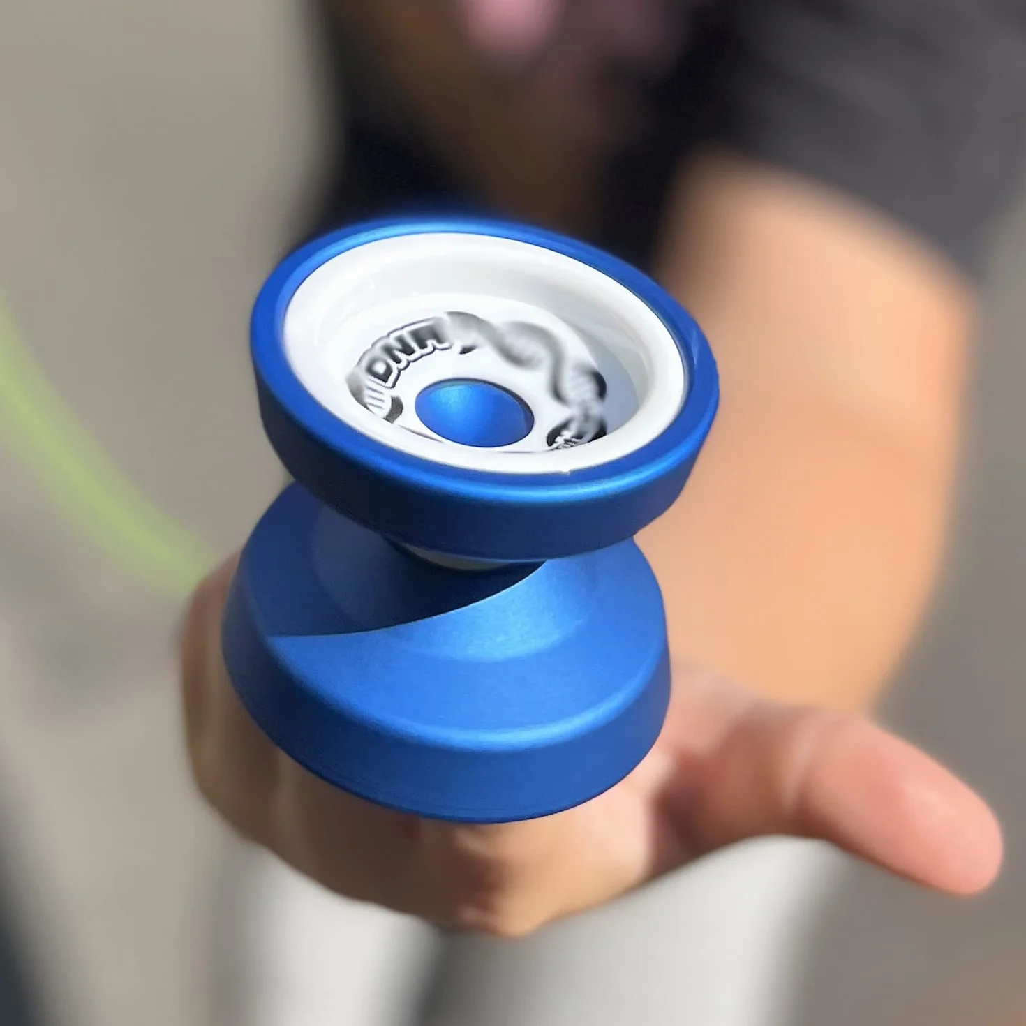 YoyoFactory DNA Yo-Yo - Black White (Metal Yoyo, String, Ball-Bearing & Instructions Included)