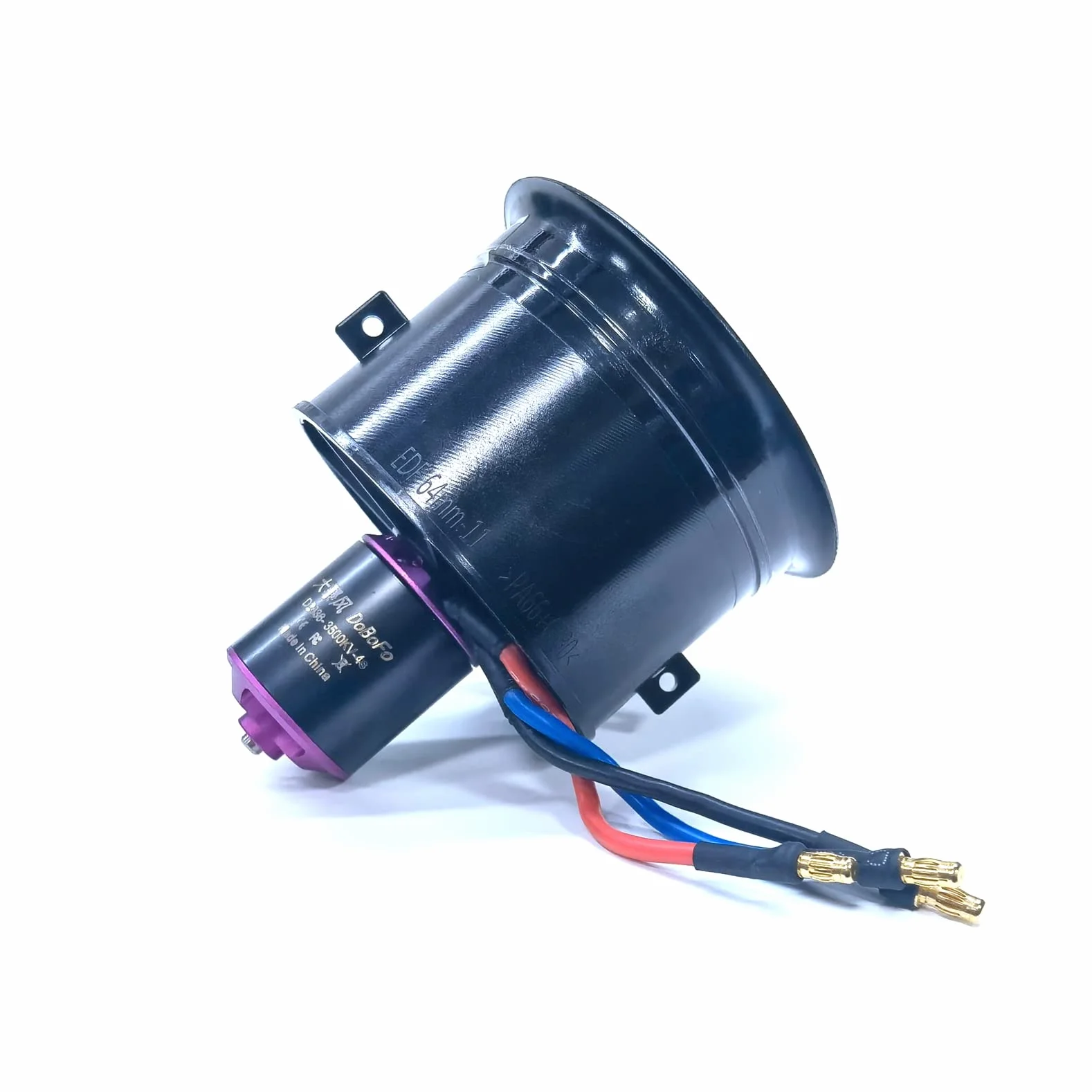 EDF 64 mm 4S 3500KV 11 łopatek 16,8 V elektryczny wentylator kanałowy, hobby RC silnik odrzutowy śmigło, części silnika samochodowego RC, silnik bezszczotkowy o dużej prędkości, model zdalnego