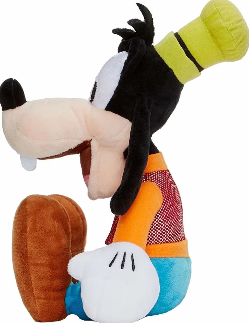 Simba 6315870264 Disney Pies Goofy 25 cm Oficjalna licencjonowana Przytulanka, miękki przyjaciel najsławniejszej myszki Miki, odpowiednia dla niemowląt od pierwszych miesięcy życia, od 0 miesiąca