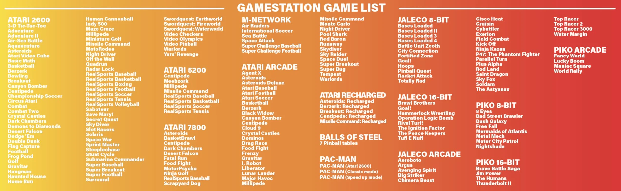 MY ARCADE Atari Gamestation Go, Retro Portable Gaming Console with 200+ Games, 7-inch Screen, Wi-Fi, Rechargeable Battery