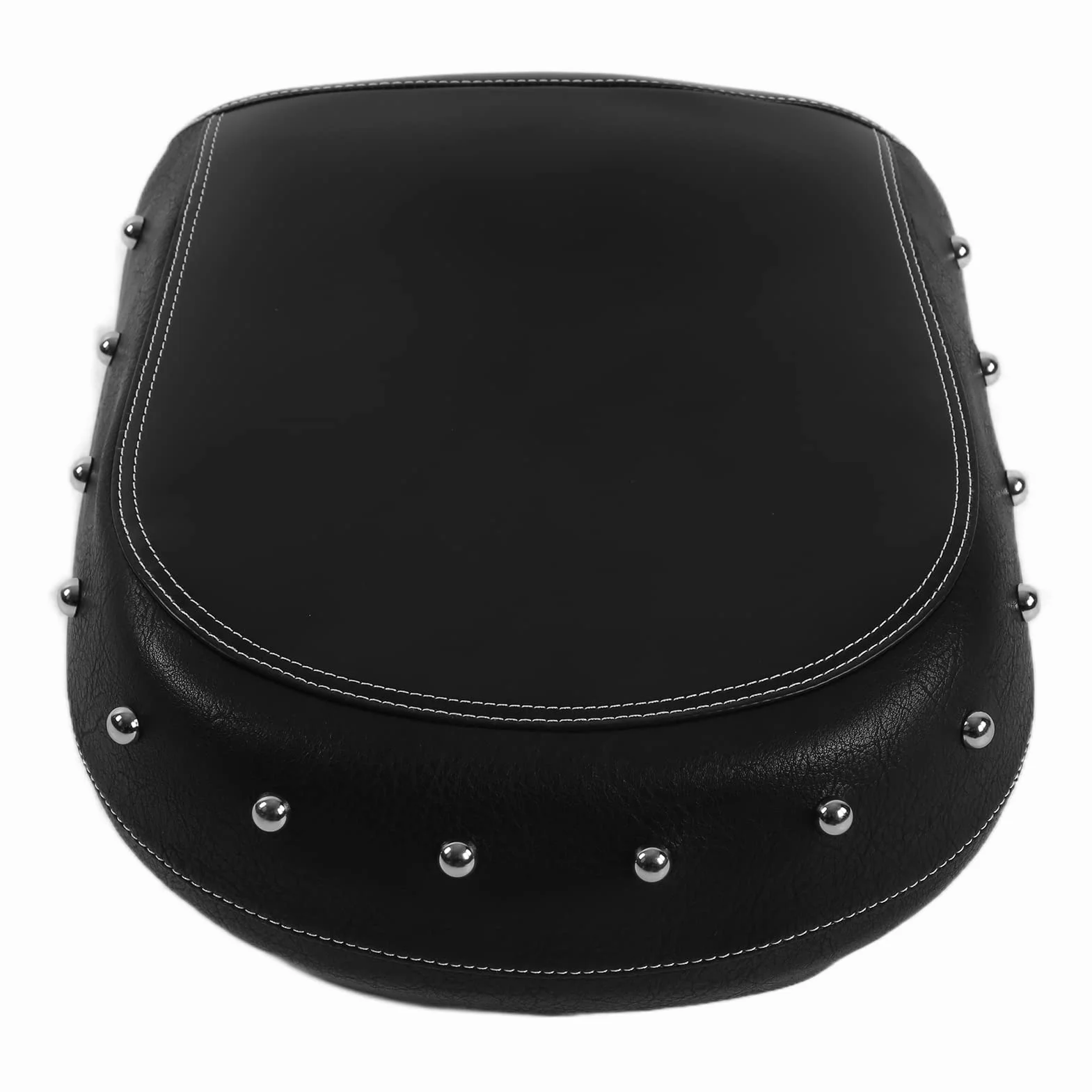 Tylne Siedzenie Pasażera z Jasnymi ćwiekami dla Indian Chieftain Dark Horse 2016-2021 (BLACK)