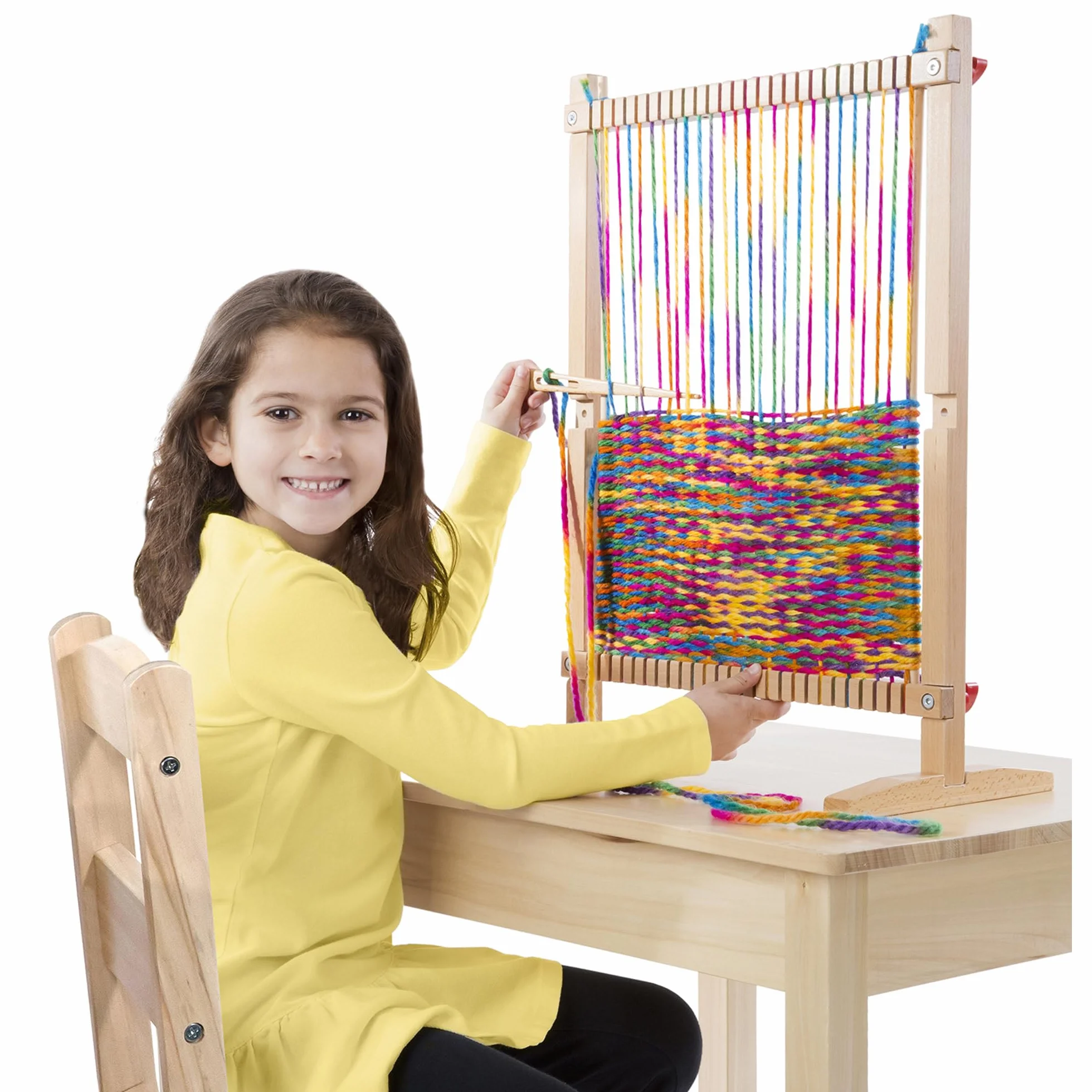 Melissa & Doug Drewniane krosno tkackie wielofunkcyjne od 6 lat