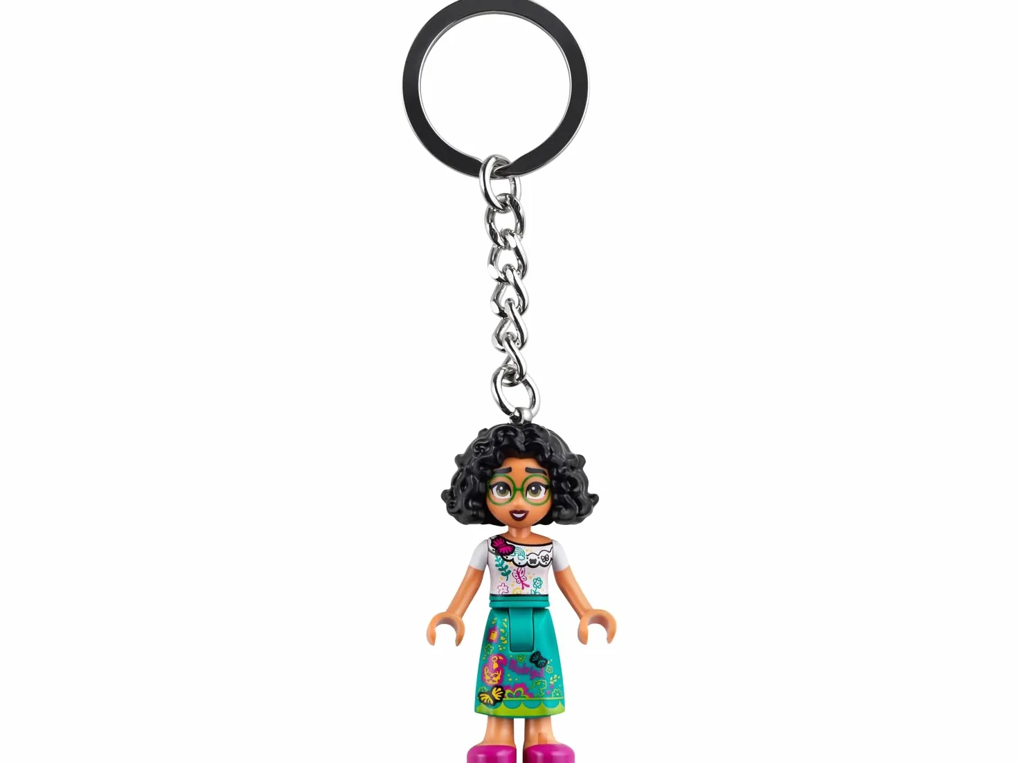 LEGO Disney Encanto Mirabel breloczek z minifigurką 854287, niebieski, S