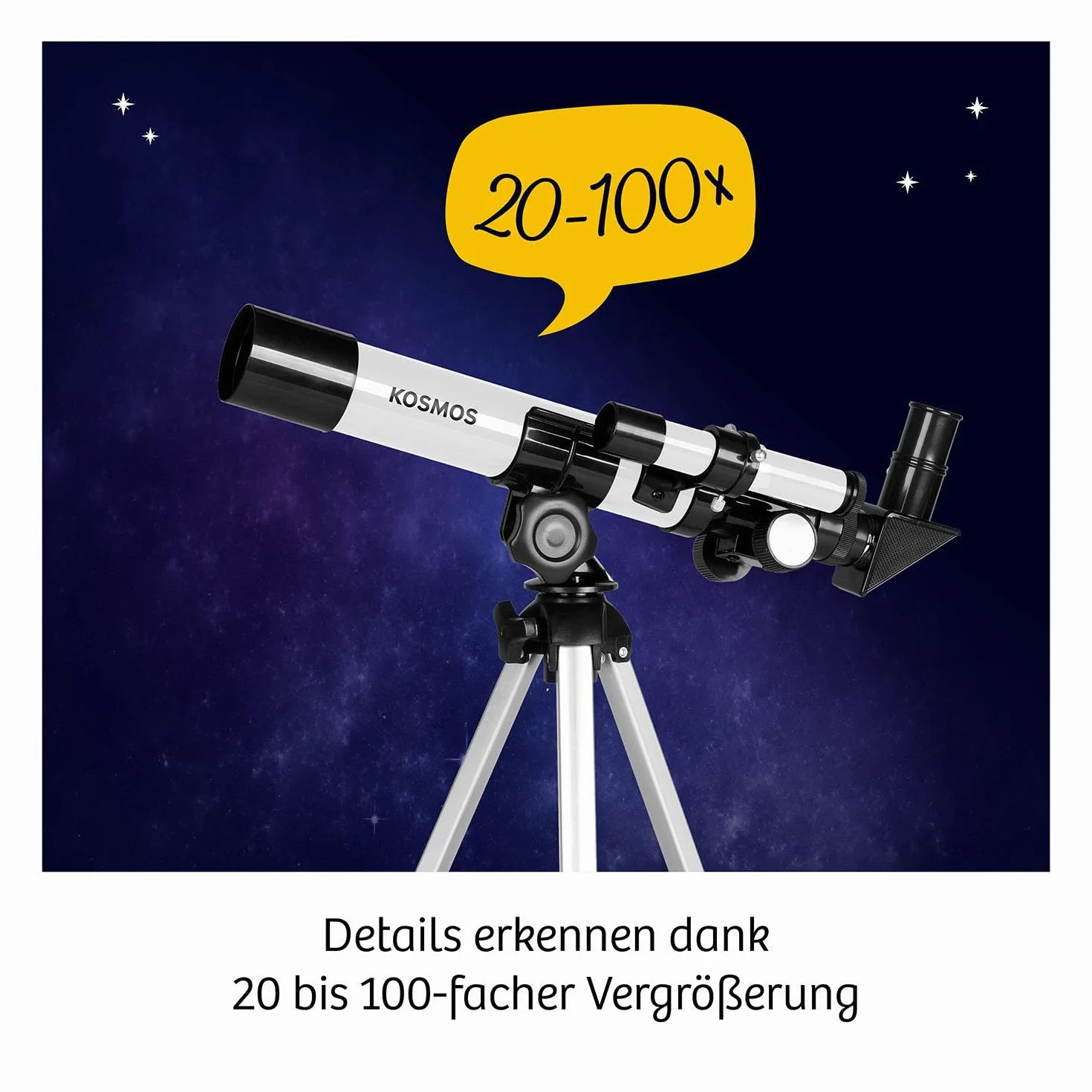 Entdecker-Teleskop: Experimentierkasten