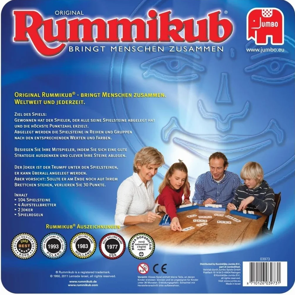 Original Rummikub in Metalldose