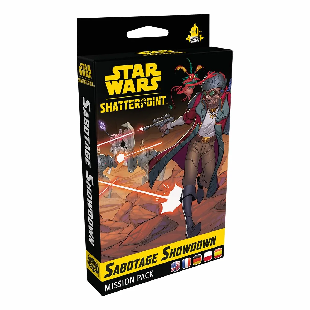 Atomic Mass Games | Star Wars Shatterpoint Sabotage Showdown Mission Pack | Mission Expansion For Star Wars Shatterpoint Miniatures Game | 2 Players | 90 Minutes