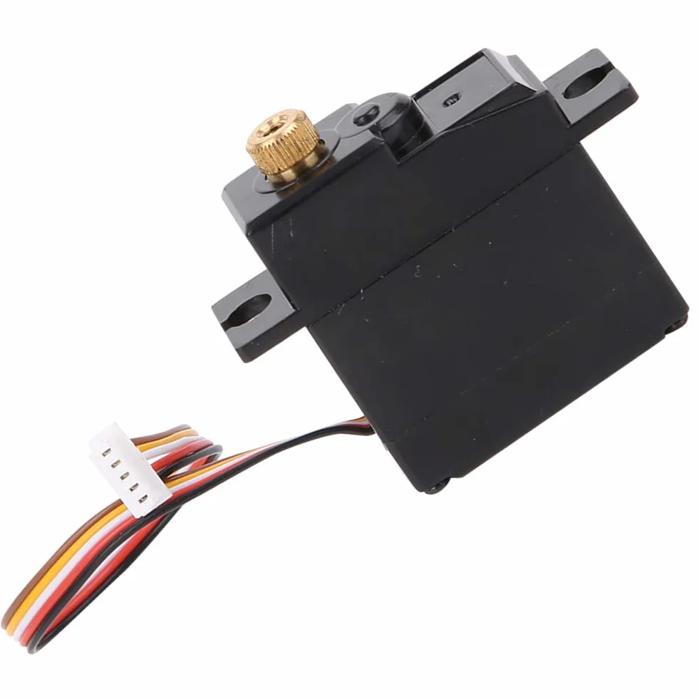 VGEBY Rc Servo, Rc Servo Motor High Torquer Servo metalowa przekładnia Upgrade części zamienne akcesoria pasują do A949/A959 1/18 Rc Car Wltoys 144001 Servo
