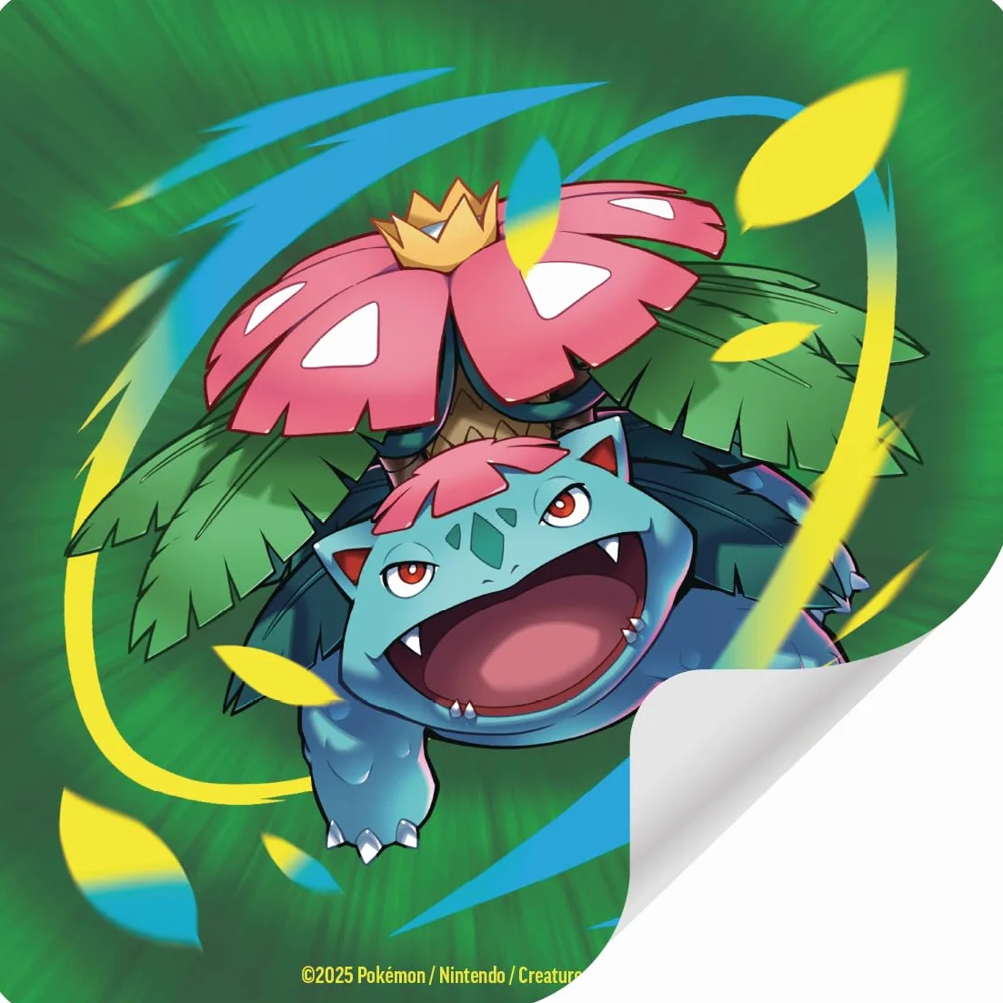 Pokémon : Kolekcja Premium Mega-Florizarre-ex (1 błyszcząca karta promocyjna, 1 duża soczewkowa karta promocyjna i 8 boosterów) od TCG Pokémon