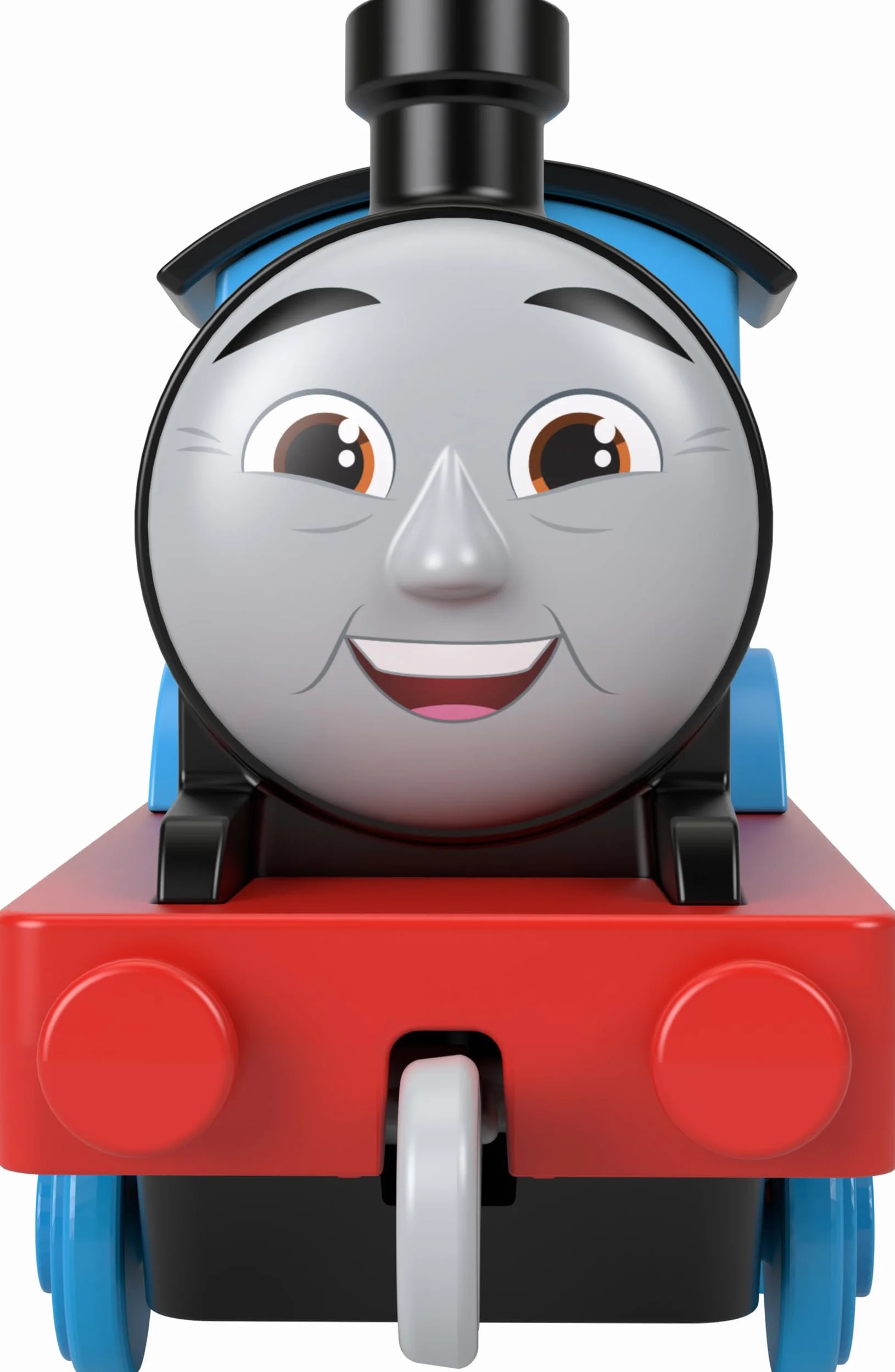 Thomas & Friends Edek Metalowa lokomotywa do popychania z wagonem do zabawy dla dzieci od 3 roku życia, HTN29