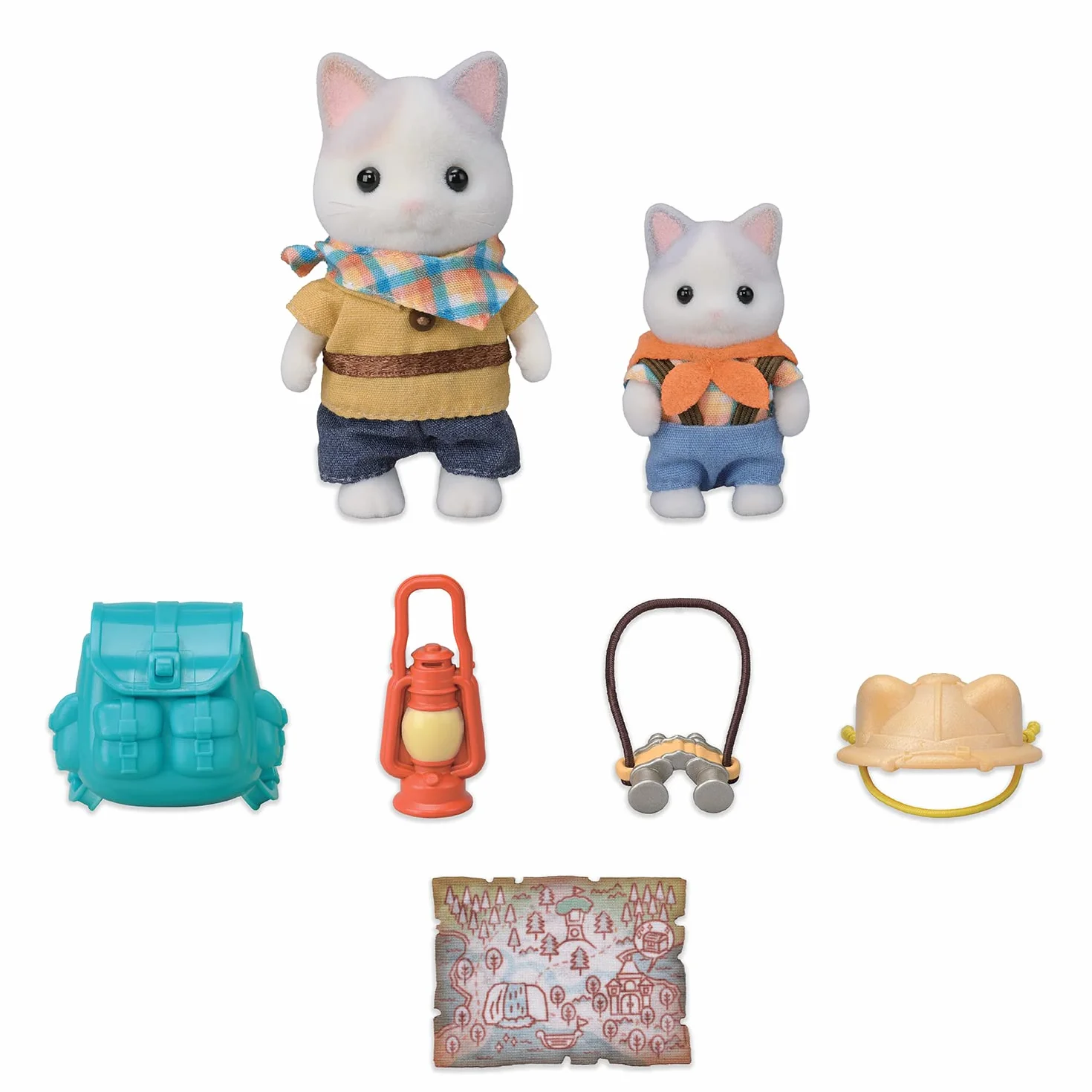Sylvanian Families - 5763 Wyprawa w nieznane braci Latte Cat Family