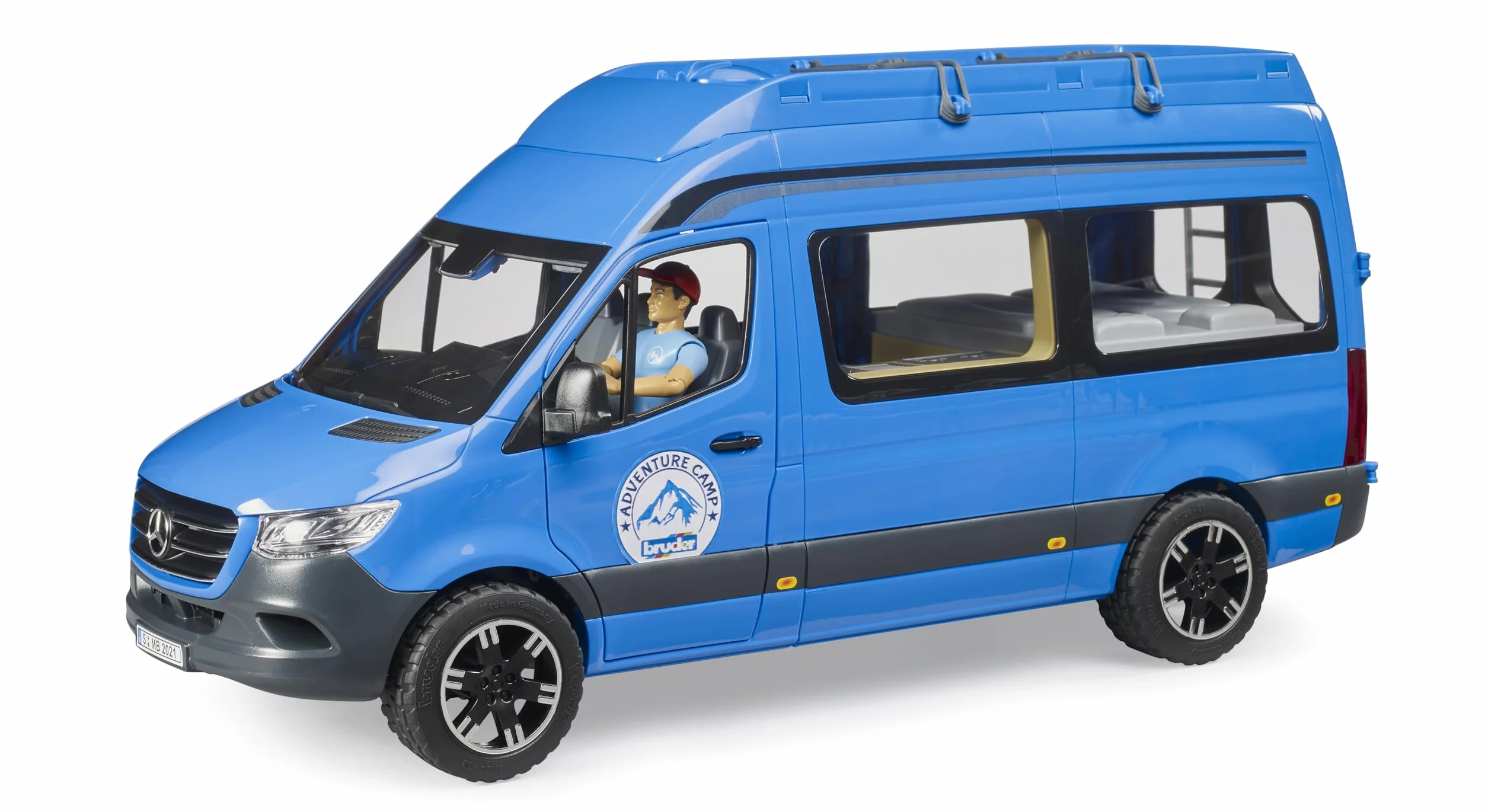 Bruder 02684 MB Sprinter Camper with Driver and Accessories