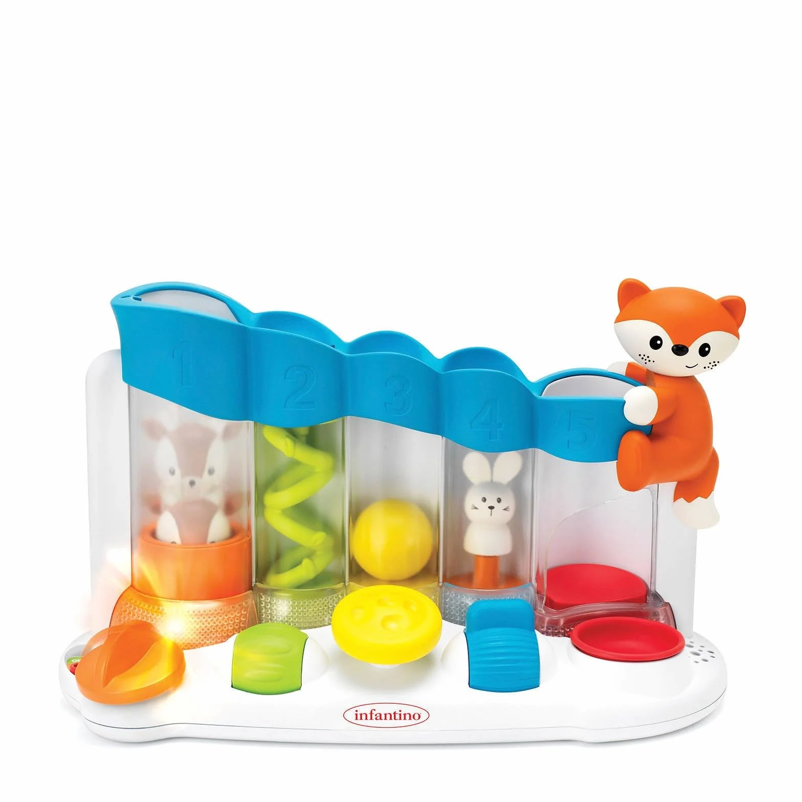 Infantino 216428 Sensory Ball Drop Piano Senso, Multicolored