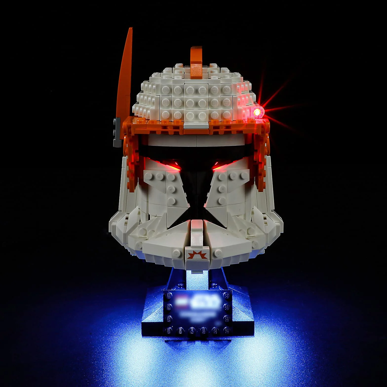 GEAMENT Oświetlenie LED Kompatybilne z LEGO Hełm dowódcy klonów Cody’ego™ 75350 Model do Składania Klocków (Zestaw Modeli Niezawarty)