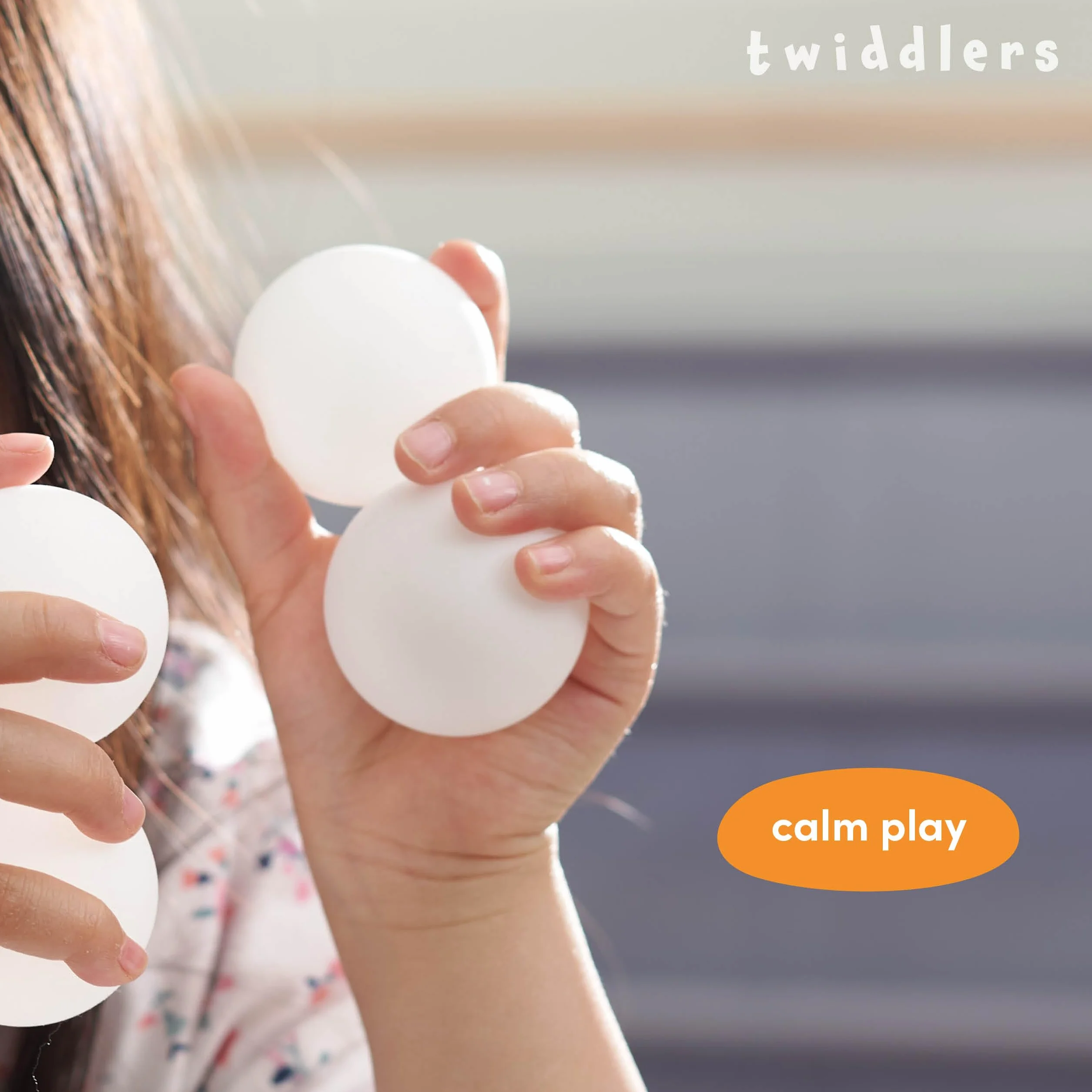 The Twiddlers - 50 White Ping Pong Balls for Crafts, Table Tennis and Beer Pong