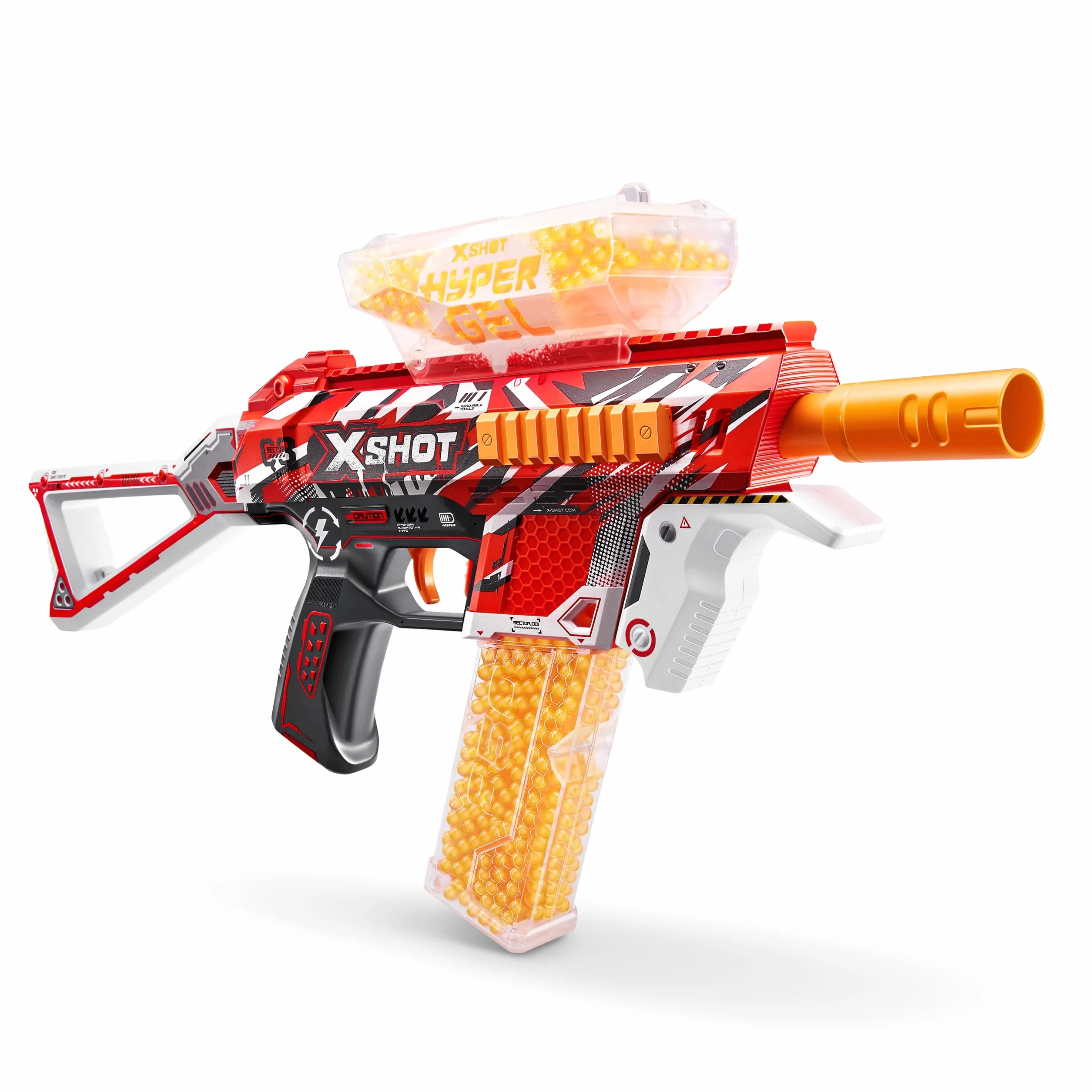 XSHOT Hyper Gel-Blaster Trace Fire z 2500 kulkami żelowymi firmy ZURU