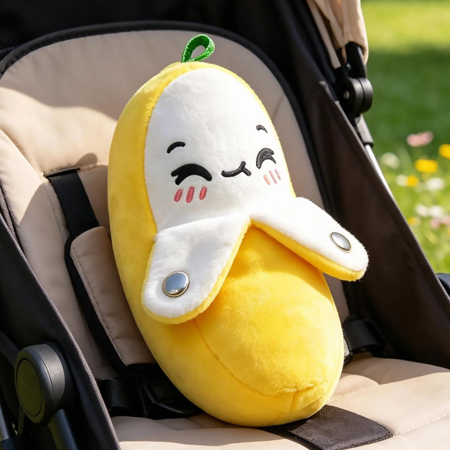 Generico Pluszowa zabawka bananowa - ładny kształt owoców | Zabawka bananowa aktywność sensoryczna - dla dzieci i dzieci, przedszkola, pokoju od, pokoju, , świąt noworocznych i wakacji