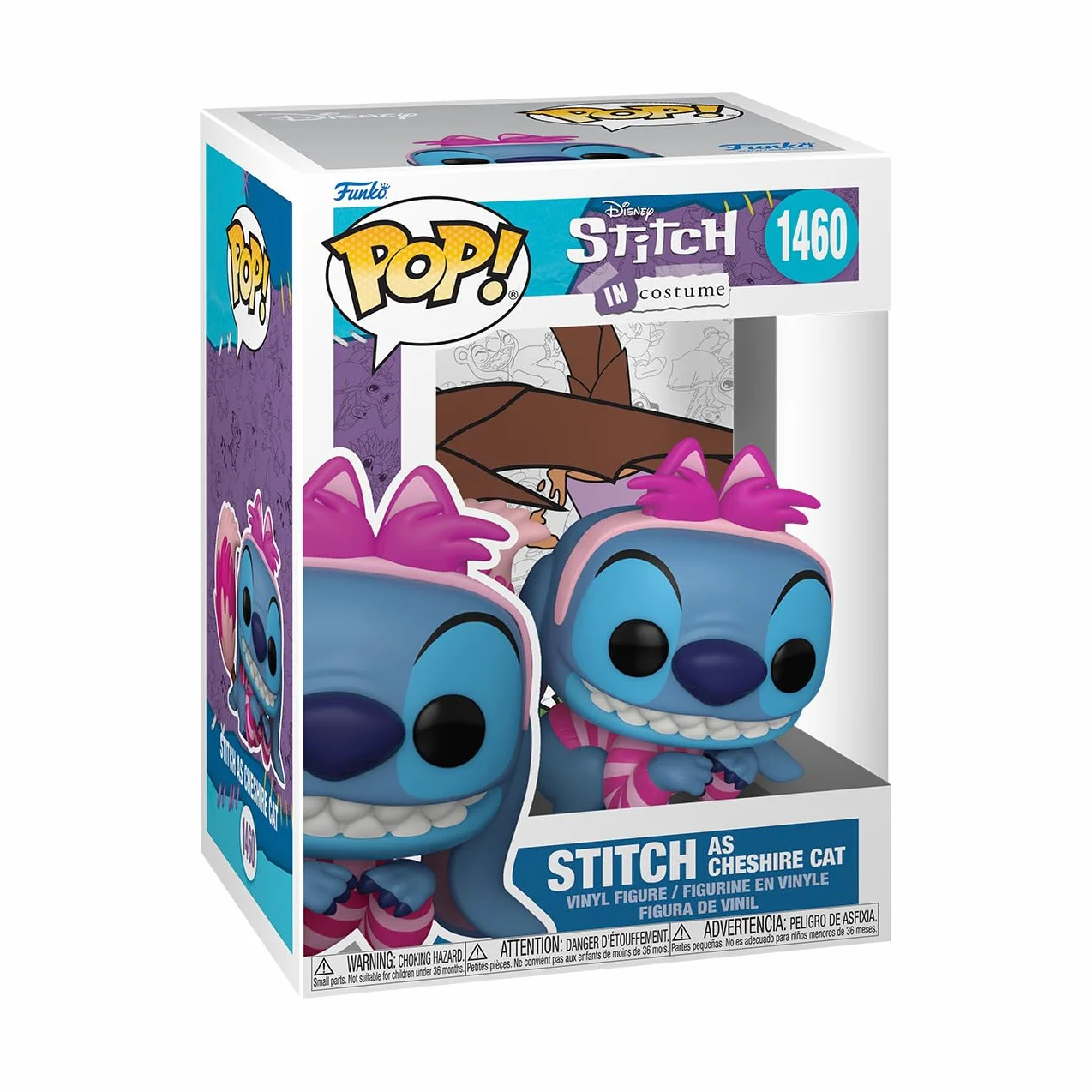Funko POP! Disney: Stitch Costume - Cheshire - Disney: Lilo & Stich - Kolekcjonerska figurka winylowa - Pomysł na prezent - Oficjalny towar - Zabawki dla dzieci i dorosłych - Fani filmów